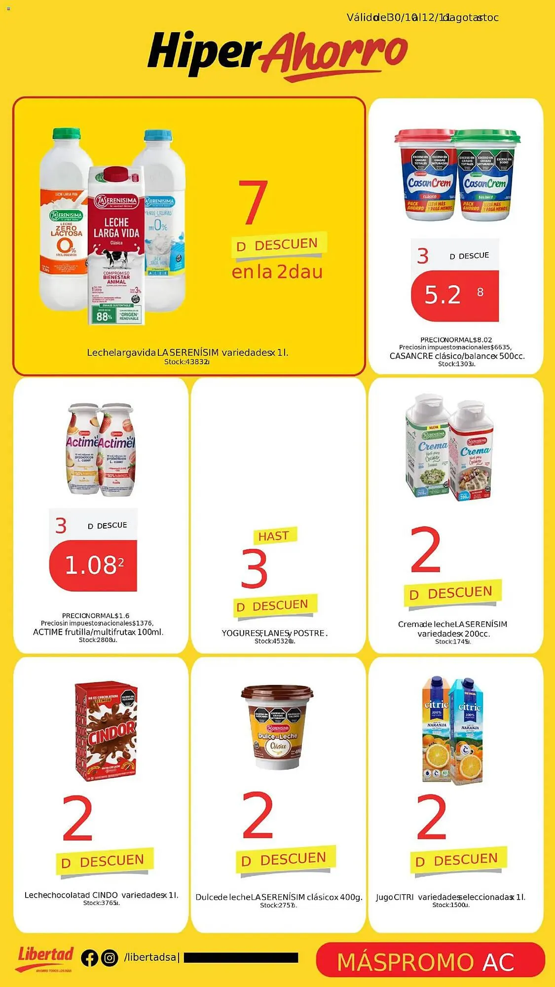 Ofertas de Catálogo Hipermercado Libertad 30 de octubre al 13 de noviembre 2025 - Página 6 del catálogo