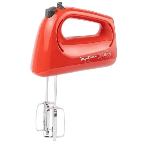 Batidora de mano Facilita Moulinex SX1505AR 250W roja