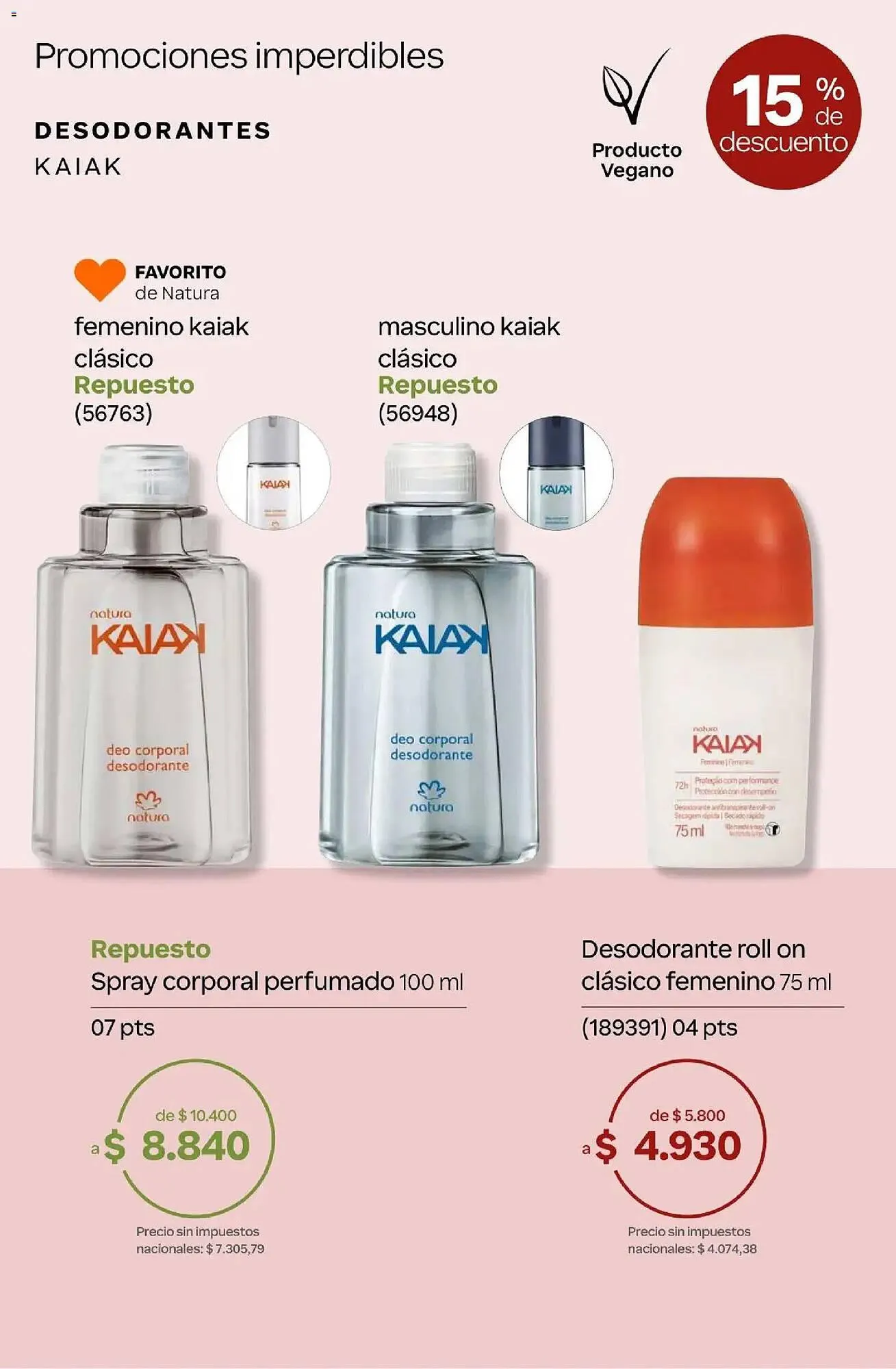 Ofertas de Catálogo Natura 1 de abril al 1 de mayo 2026 - Página 68 del catálogo