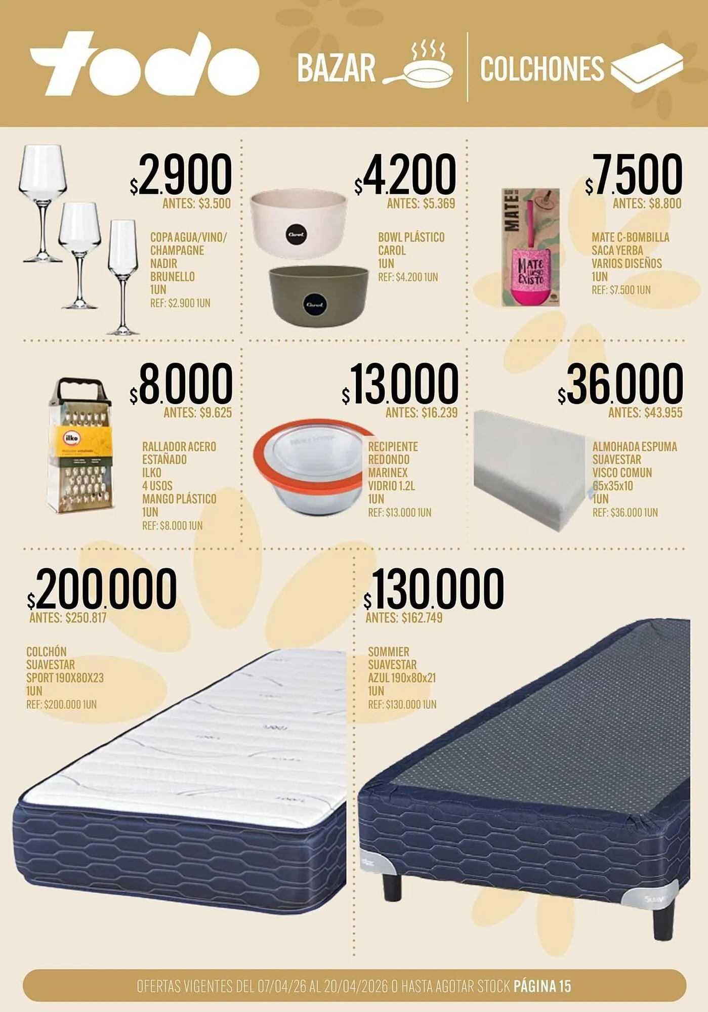 Ofertas de Catálogo Supermercados Todo 7 de abril al 20 de abril 2026 - Página 15 del catálogo