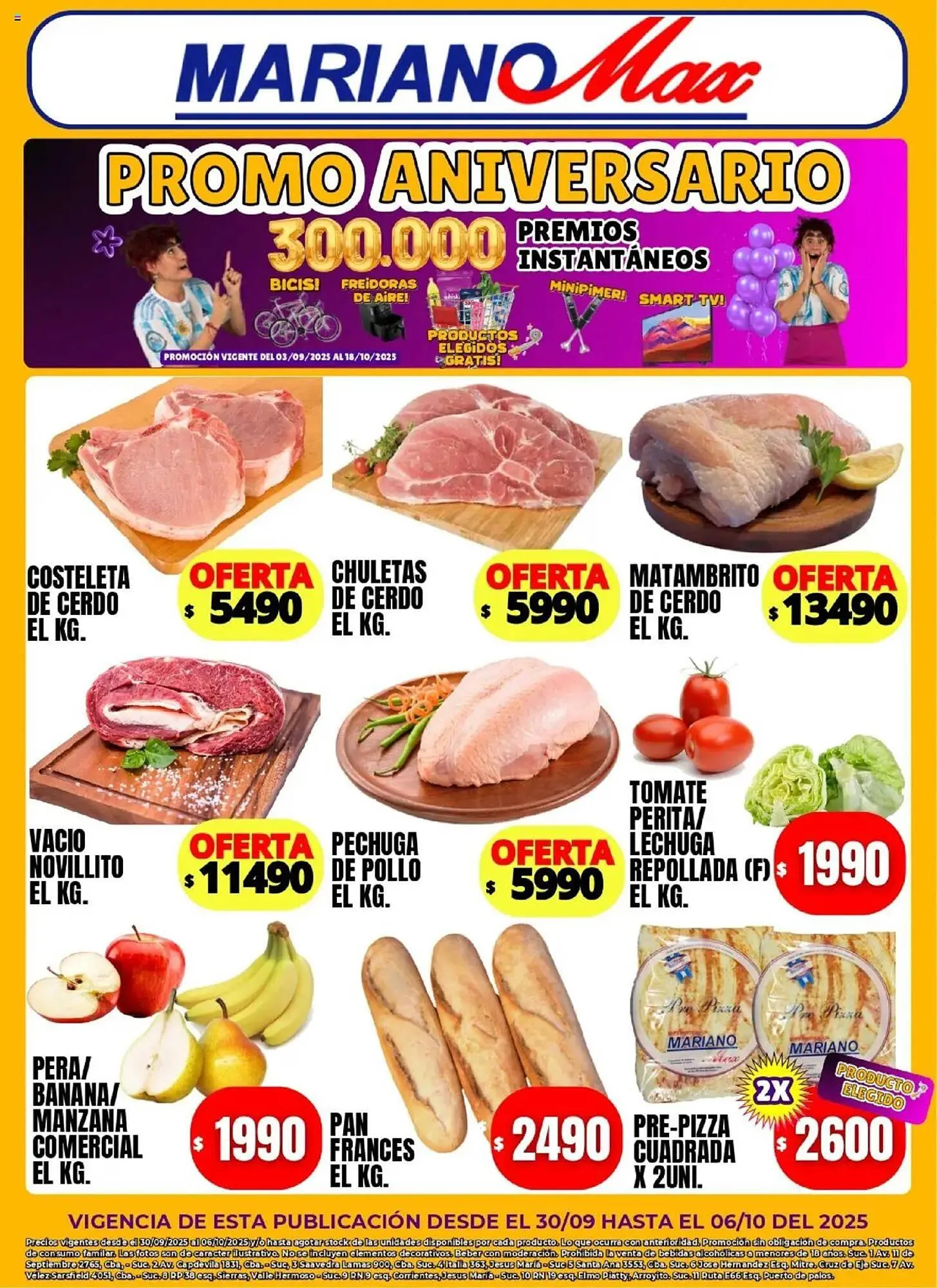 Ofertas de Catálogo Supermercados Mariano Max 3 de septiembre al 18 de octubre 2025 - Página 3 del catálogo