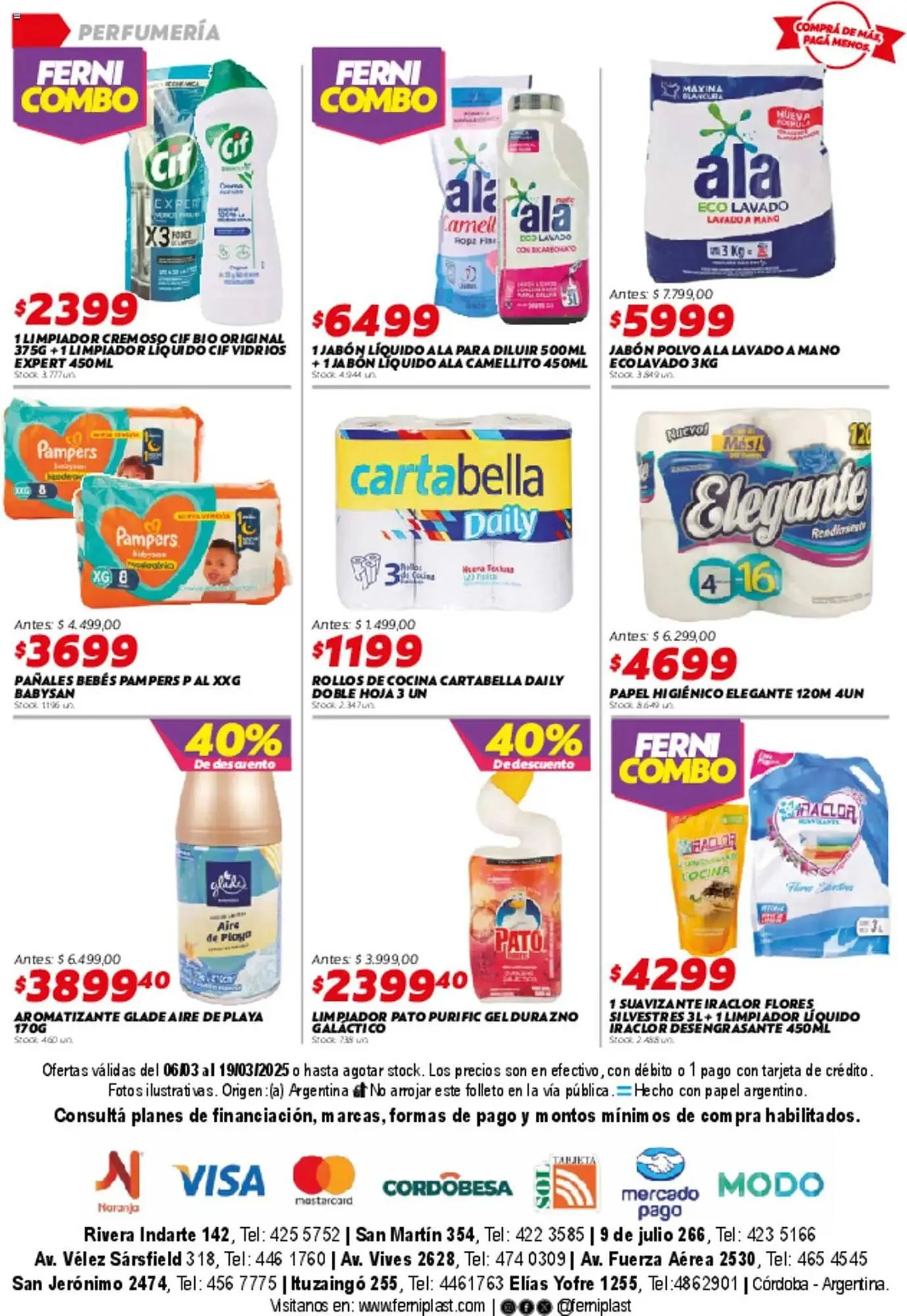 Ofertas de Catálogo Ferniplast 6 de marzo al 19 de marzo 2025 - Página 8 del catálogo