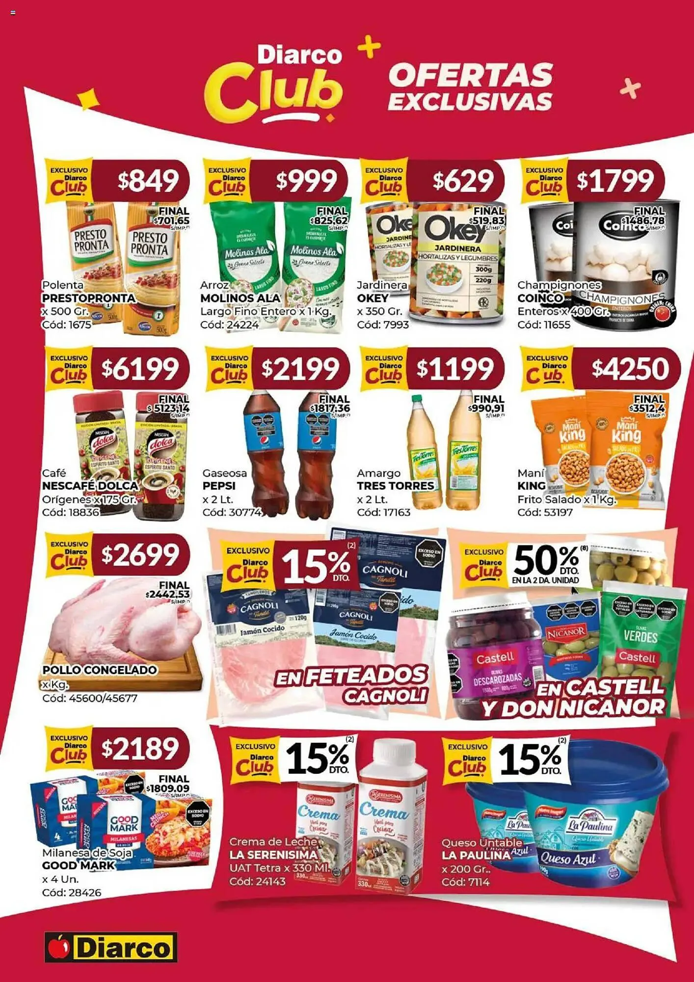 Ofertas de Catálogo Diarco 18 de agosto al 22 de agosto 2025 - Página 9 del catálogo