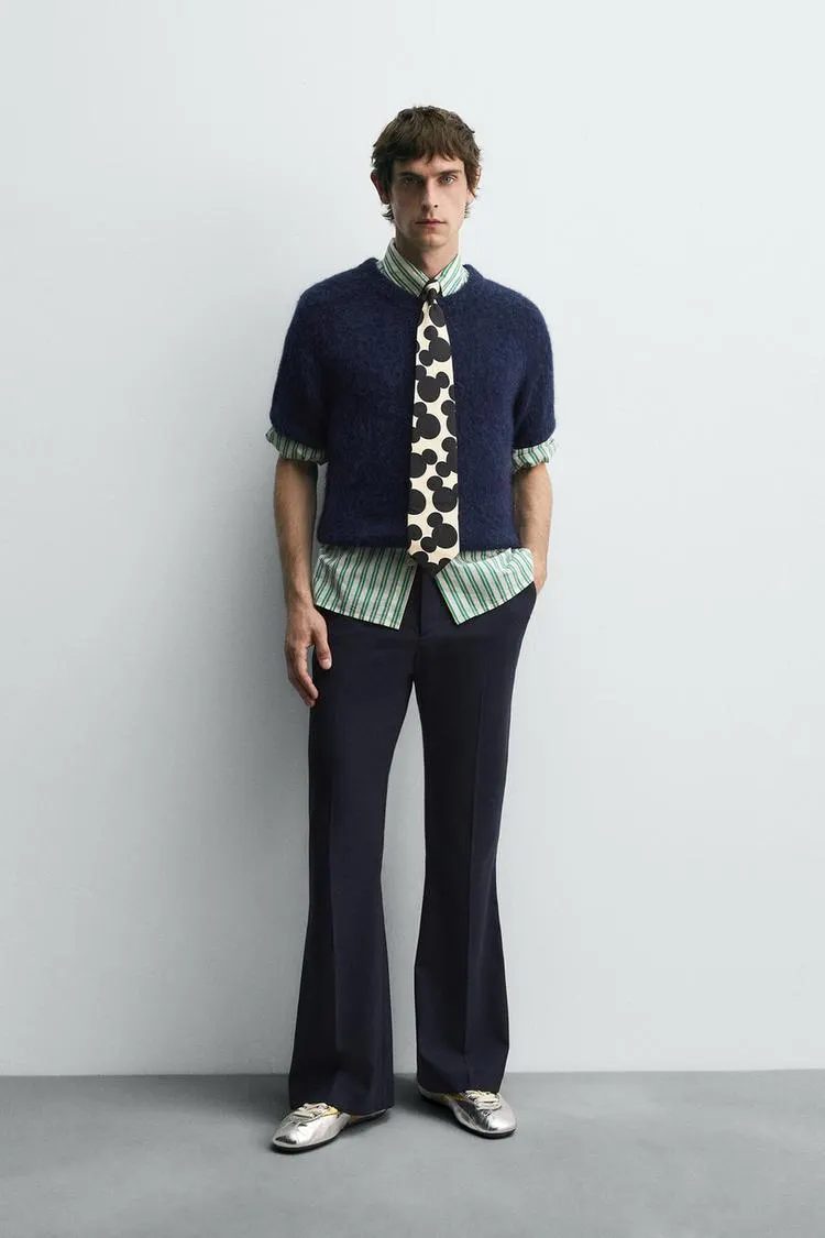 CÁRDIGAN TEXTURA HARRY LAMBERT FOR ZARA X DISNEY