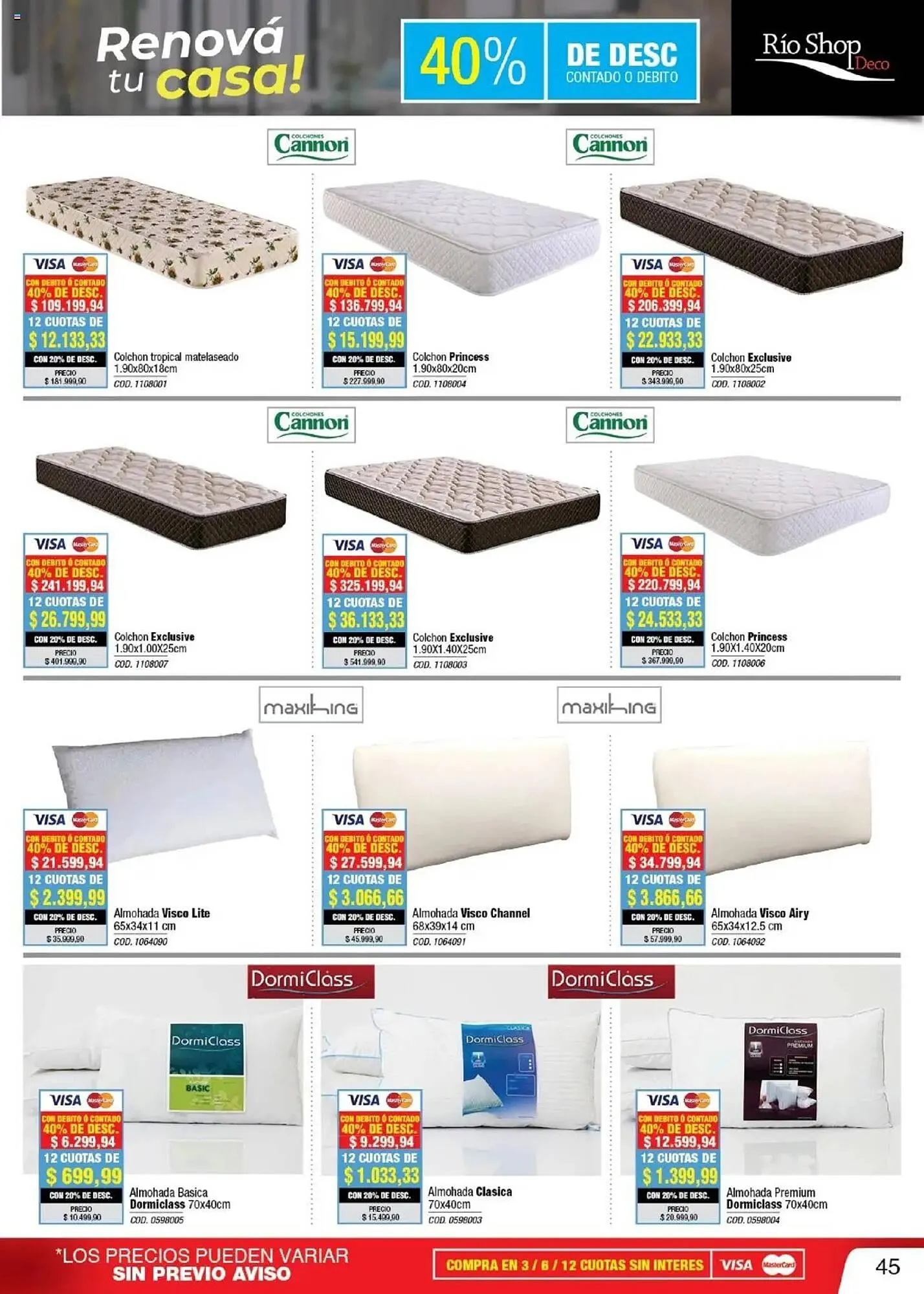 Ofertas de Catálogo Rio Shop Deco 20 de marzo al 30 de abril 2025 - Página 45 del catálogo