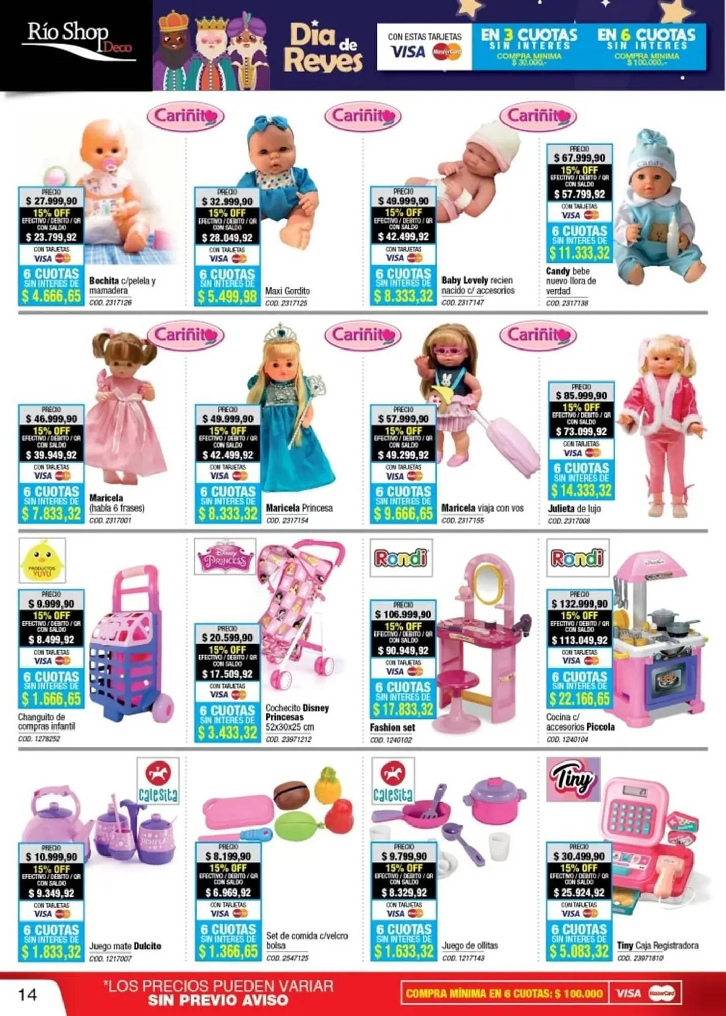 Ofertas de Catálogo Rio Shop Deco 6 de enero al 6 de enero 2026 - Página 14 del catálogo