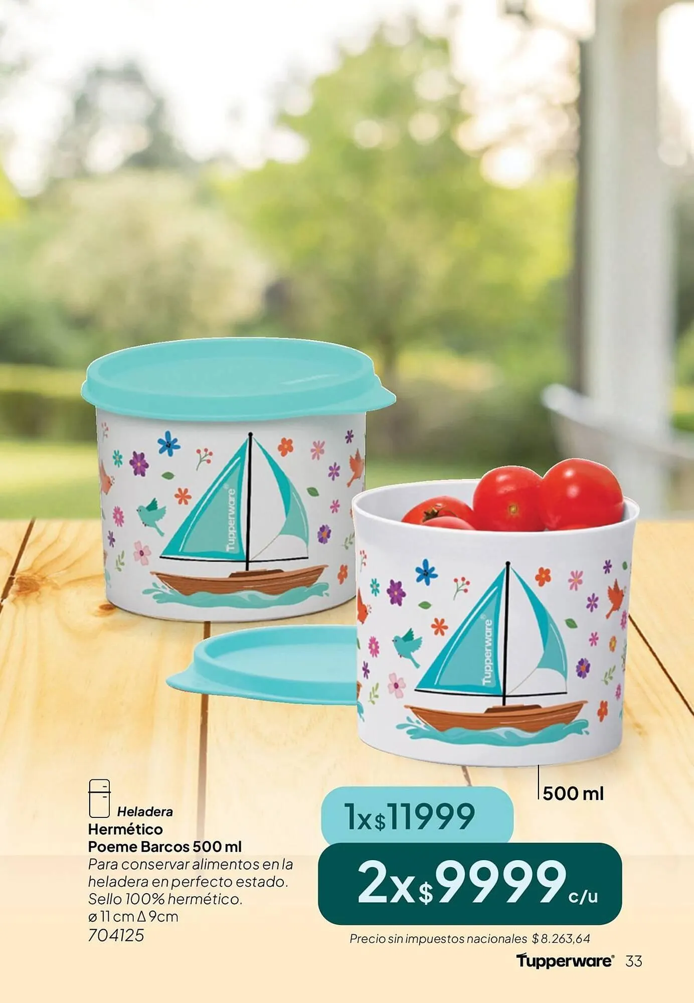 Ofertas de Folleto Tupperware 1 de julio al 31 de julio 2026 - Página 34 del catálogo
