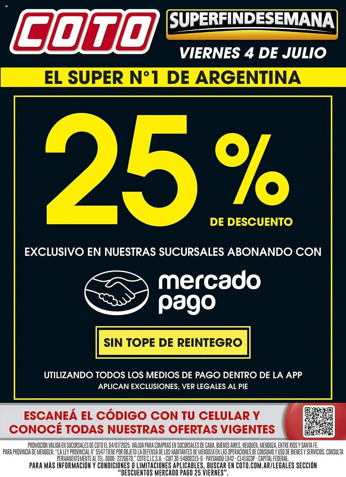 Ofertas de Catálogo Coto 4 de julio al 4 de julio 2025 - Página 1 del catálogo