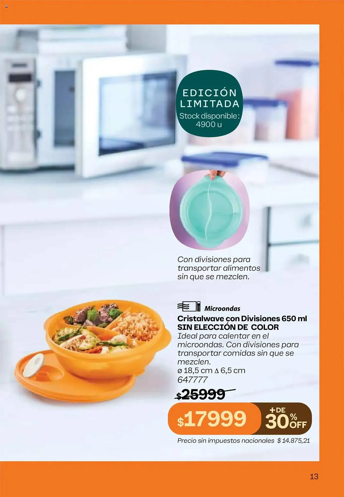 Ofertas de Catálogo Tupperware 29 de mayo al 12 de junio 2025 - Página 14 del catálogo