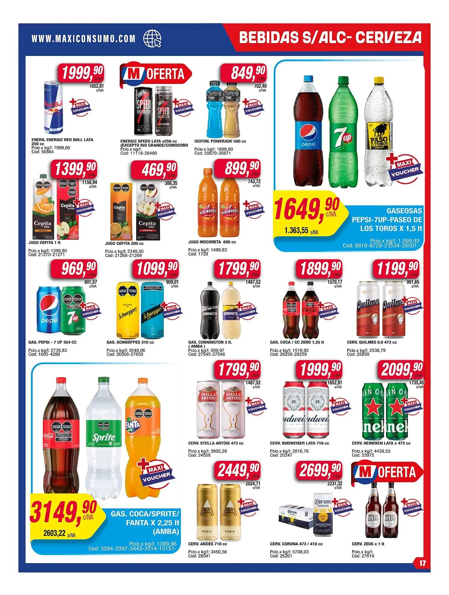 Ofertas de Catálogo Maxiconsumo 28 de julio al 4 de agosto 2025 - Página 17 del catálogo