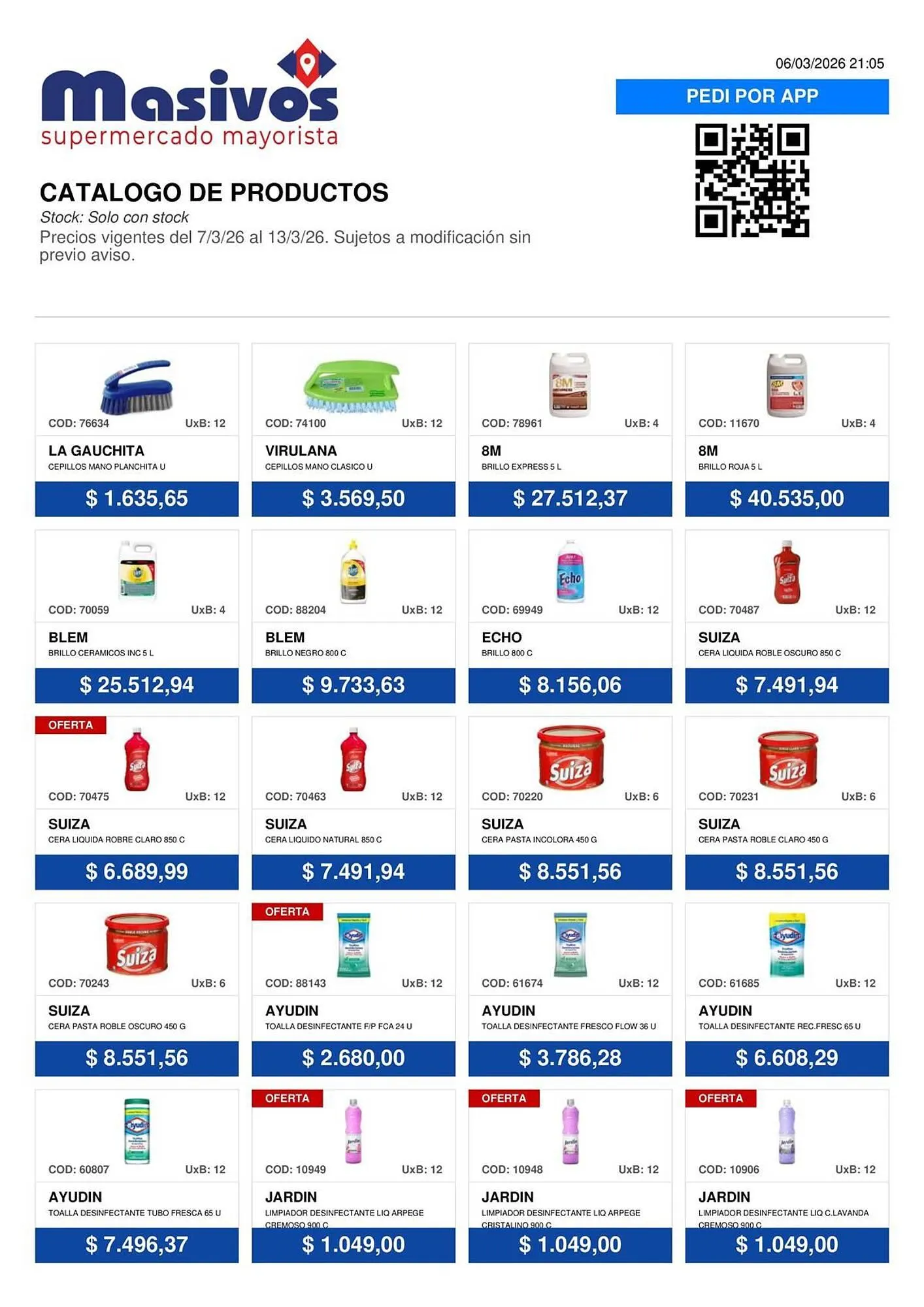 Ofertas de Catálogo Masivos 7 de marzo al 13 de marzo 2026 - Página 51 del catálogo