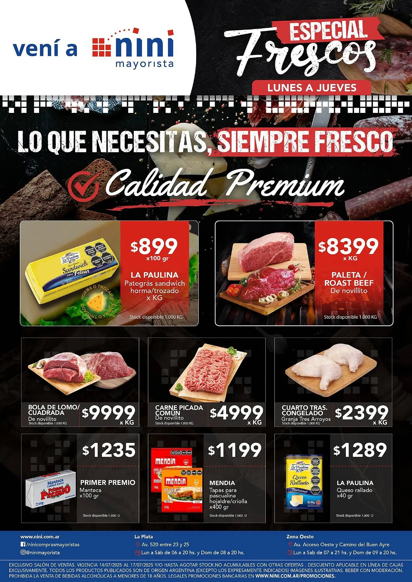 Ofertas de Catálogo Nini Mayorista 14 de julio al 17 de julio 2025 - Página 1 del catálogo