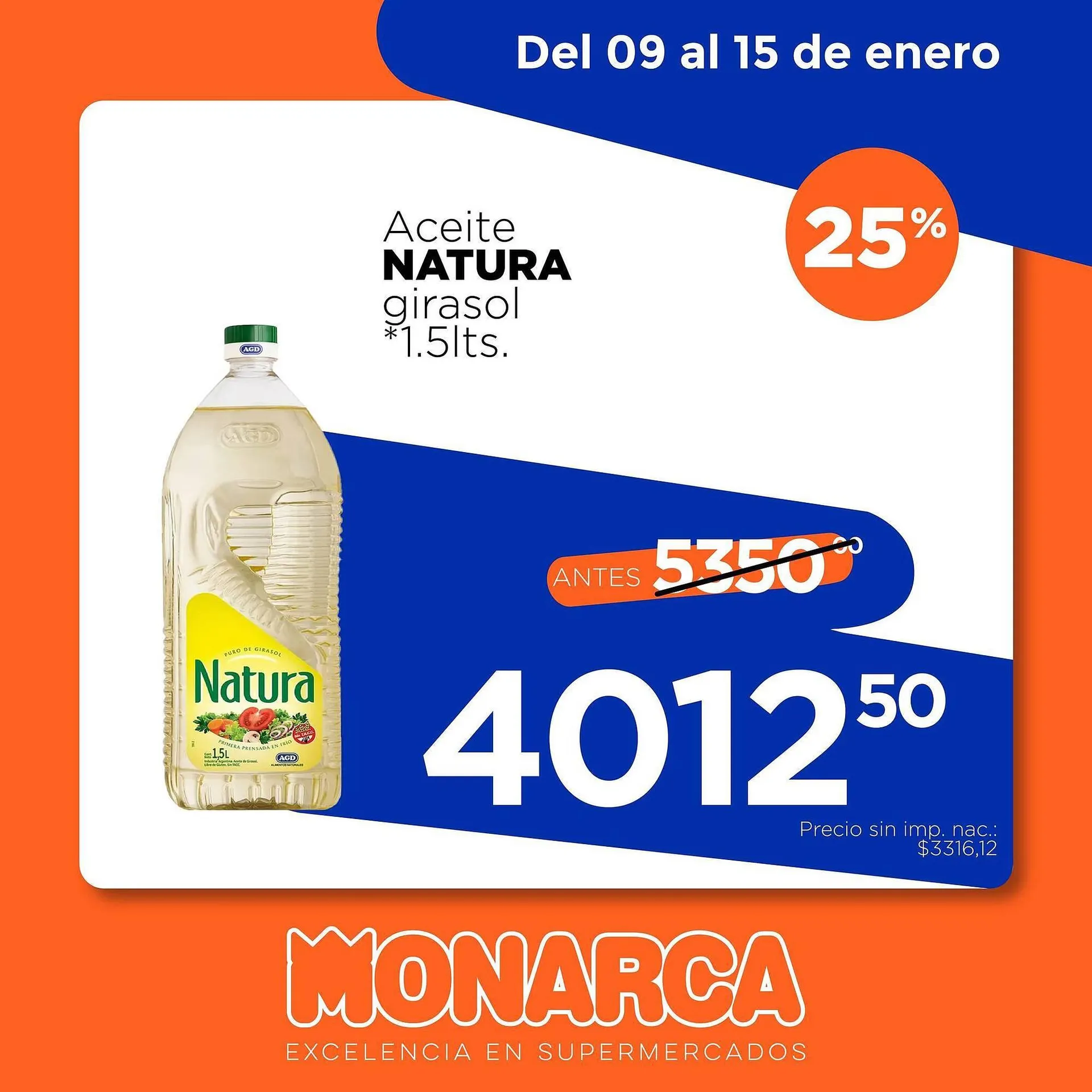 Ofertas de Catálogo Supermercados Monarca 9 de enero al 15 de enero 2026 - Página 3 del catálogo