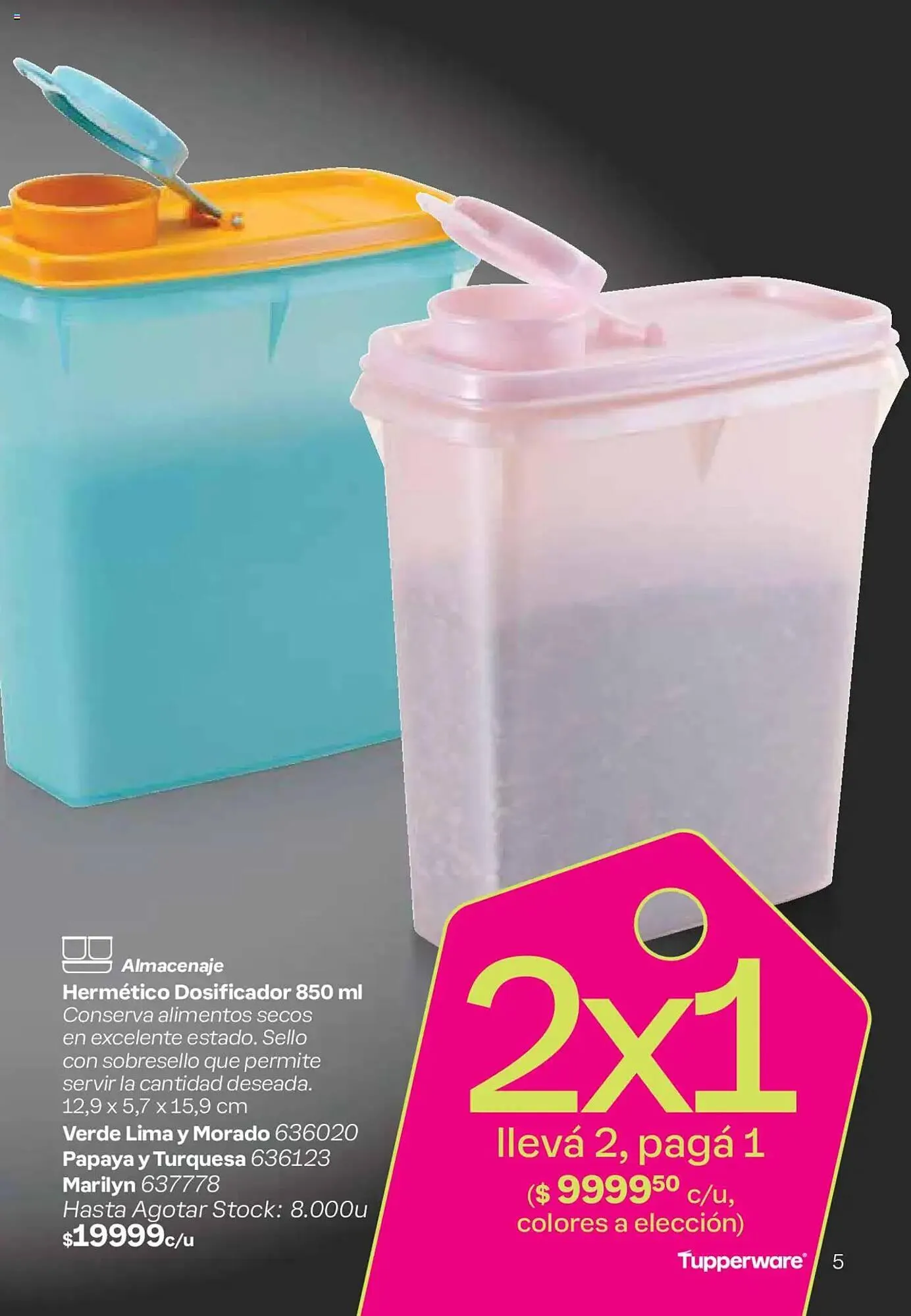 Ofertas de Catálogo Tupperware 29 de noviembre al 2 de diciembre 2024 - Página 5 del catálogo