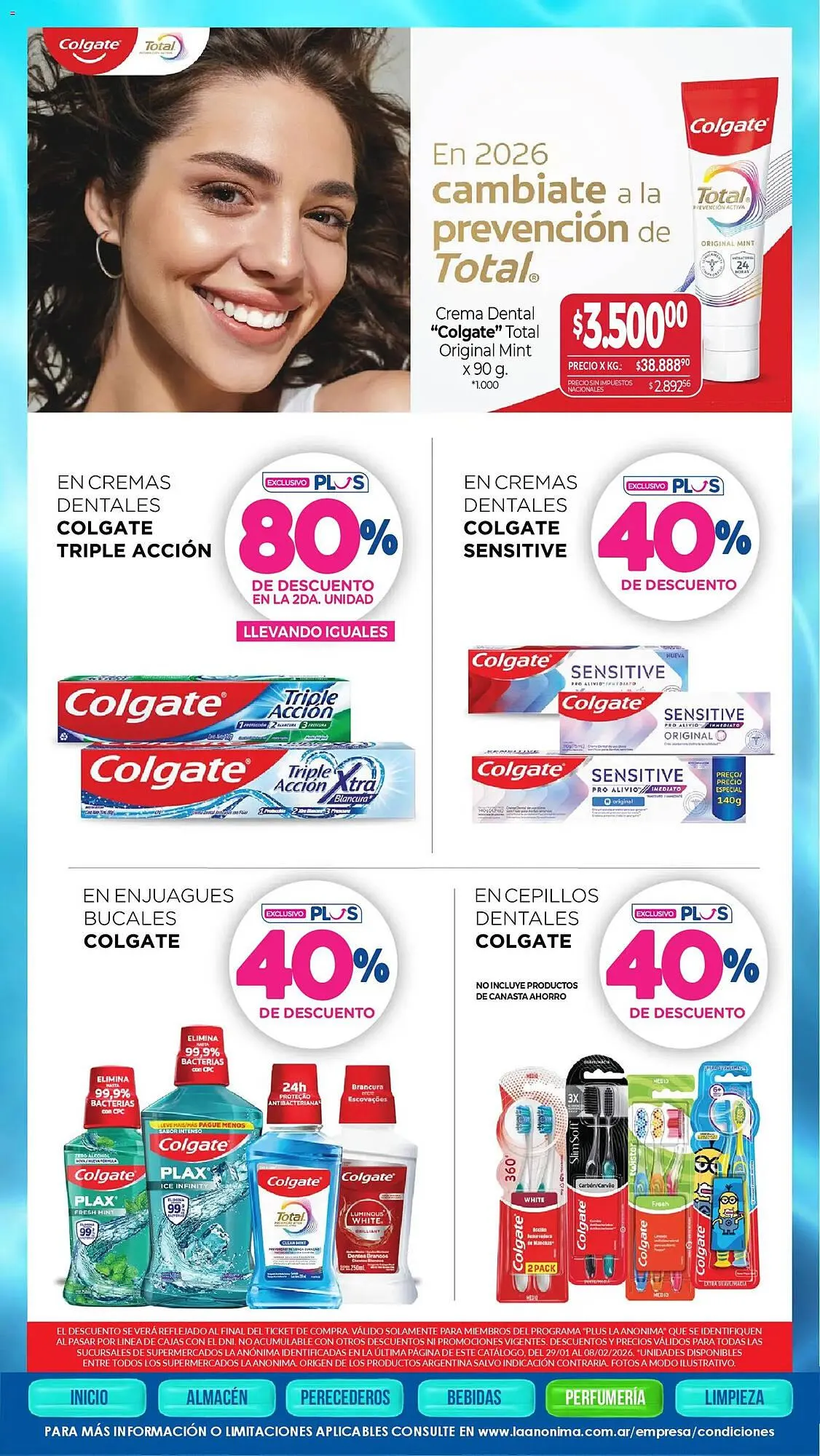 Ofertas de Catálogo La Anonima 29 de enero al 8 de febrero 2026 - Página 36 del catálogo