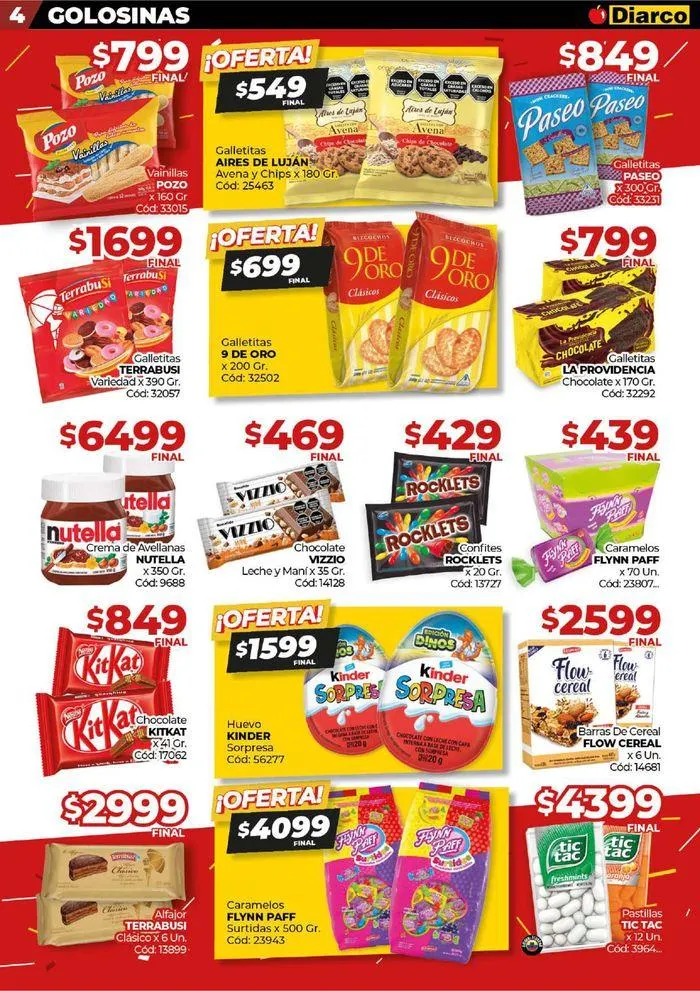 Ofertas de Diarco Ofertas Sur 19 de agosto al 25 de agosto 2024 - Página 4 del catálogo