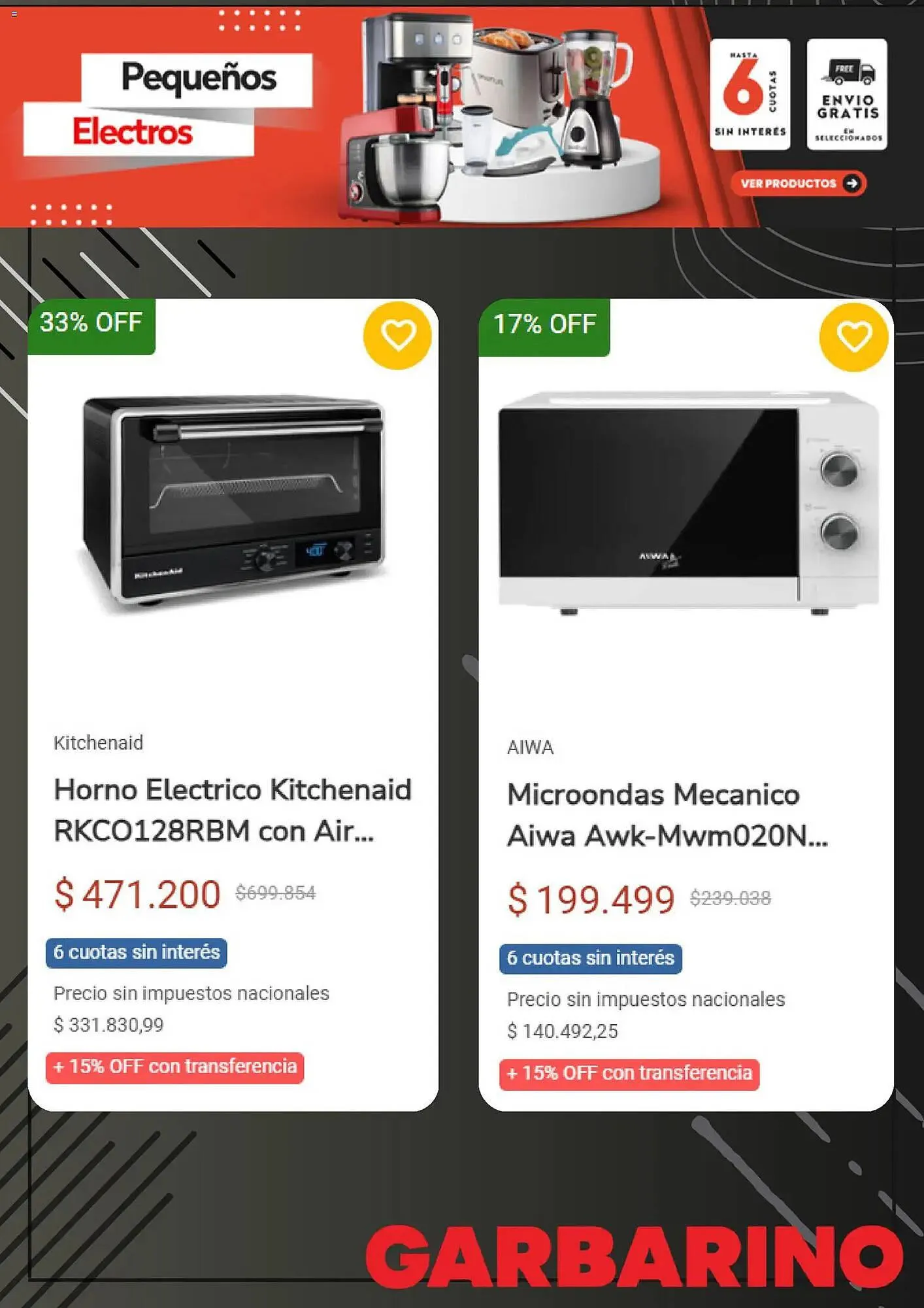 Ofertas de Catálogo Garbarino 20 de enero al 19 de febrero 2026 - Página 3 del catálogo