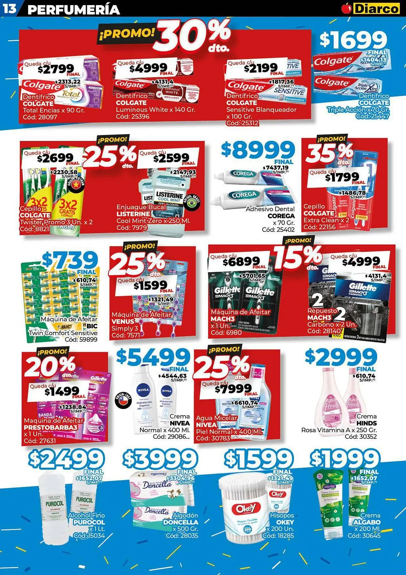 Ofertas de Catálogo Diarco 7 de abril al 13 de abril 2025 - Página 13 del catálogo