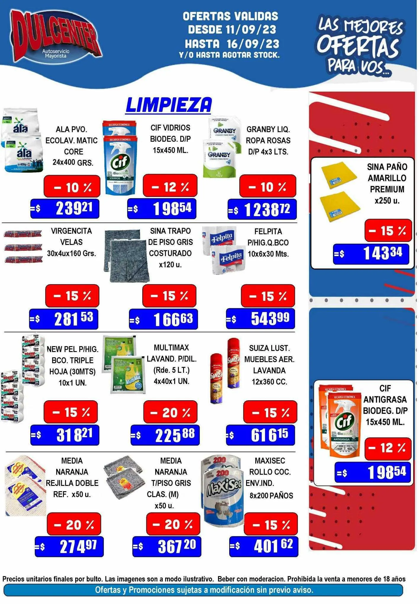 Ofertas de Catálogo Dulcenter 11 de septiembre al 16 de septiembre 2023 - Página 11 del catálogo