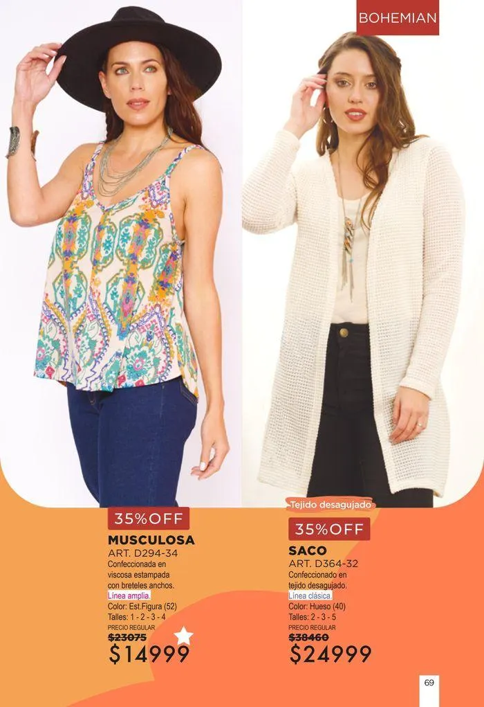 Ofertas de Juana Bonita Catalogo 2410 Empresarias 20 de septiembre al 31 de octubre 2024 - Página 129 del catálogo