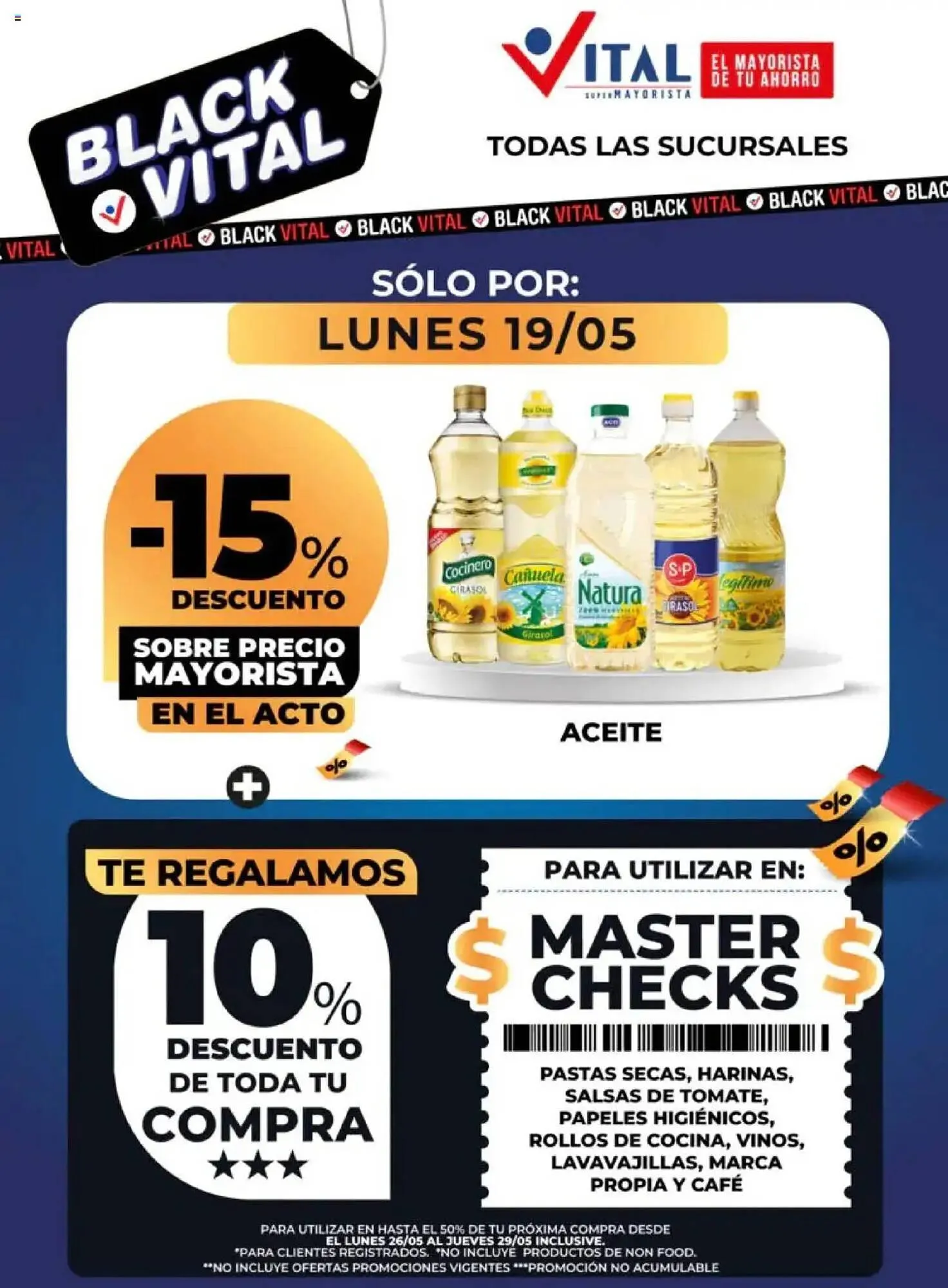 Ofertas de Catálogo Supermayorista Vital 19 de mayo al 20 de mayo 2025 - Página 1 del catálogo