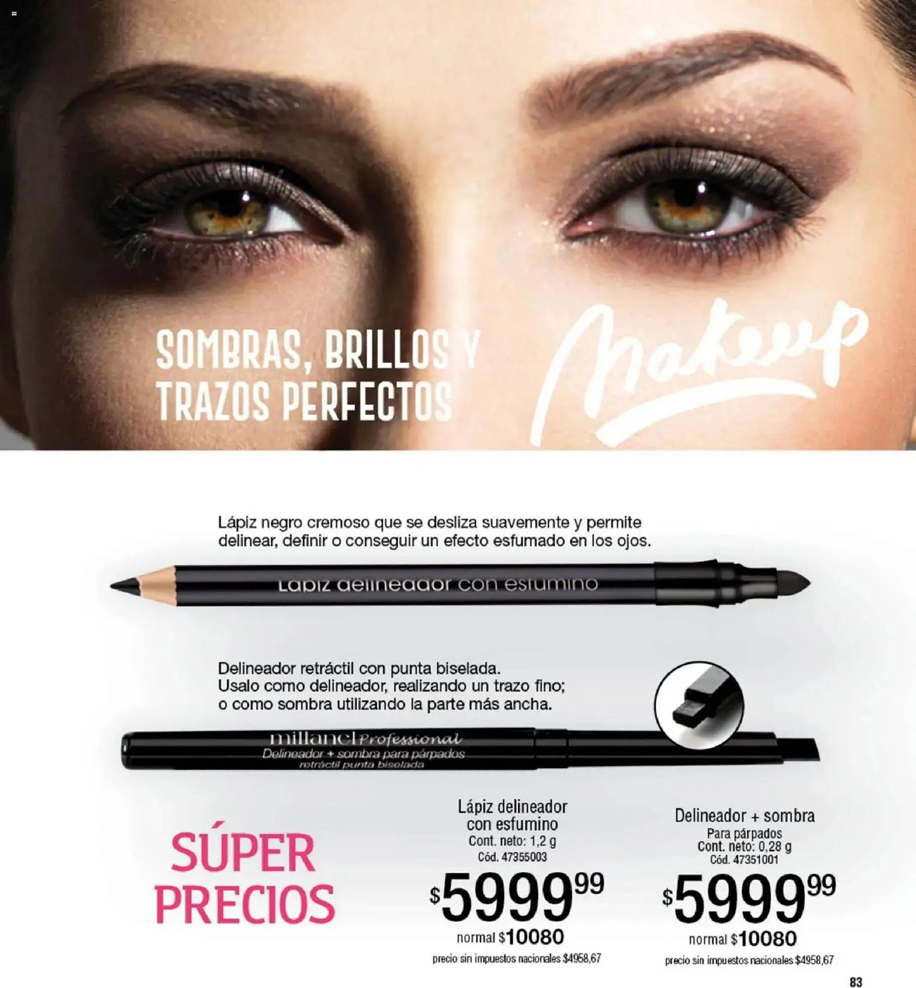 Ofertas de Catálogo Millanel Cosmética 5 de enero al 1 de febrero 2026 - Página 83 del catálogo