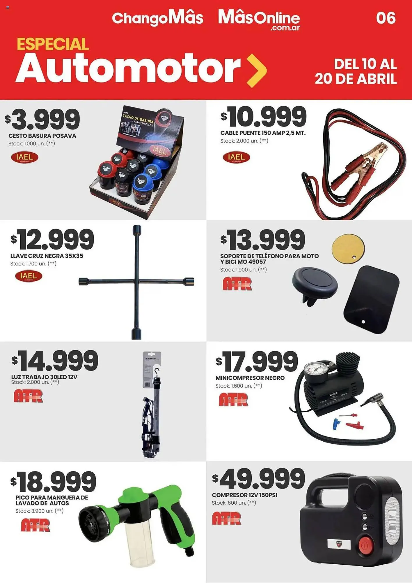 Ofertas de Catálogo Changomas 10 de abril al 20 de abril 2025 - Página 6 del catálogo