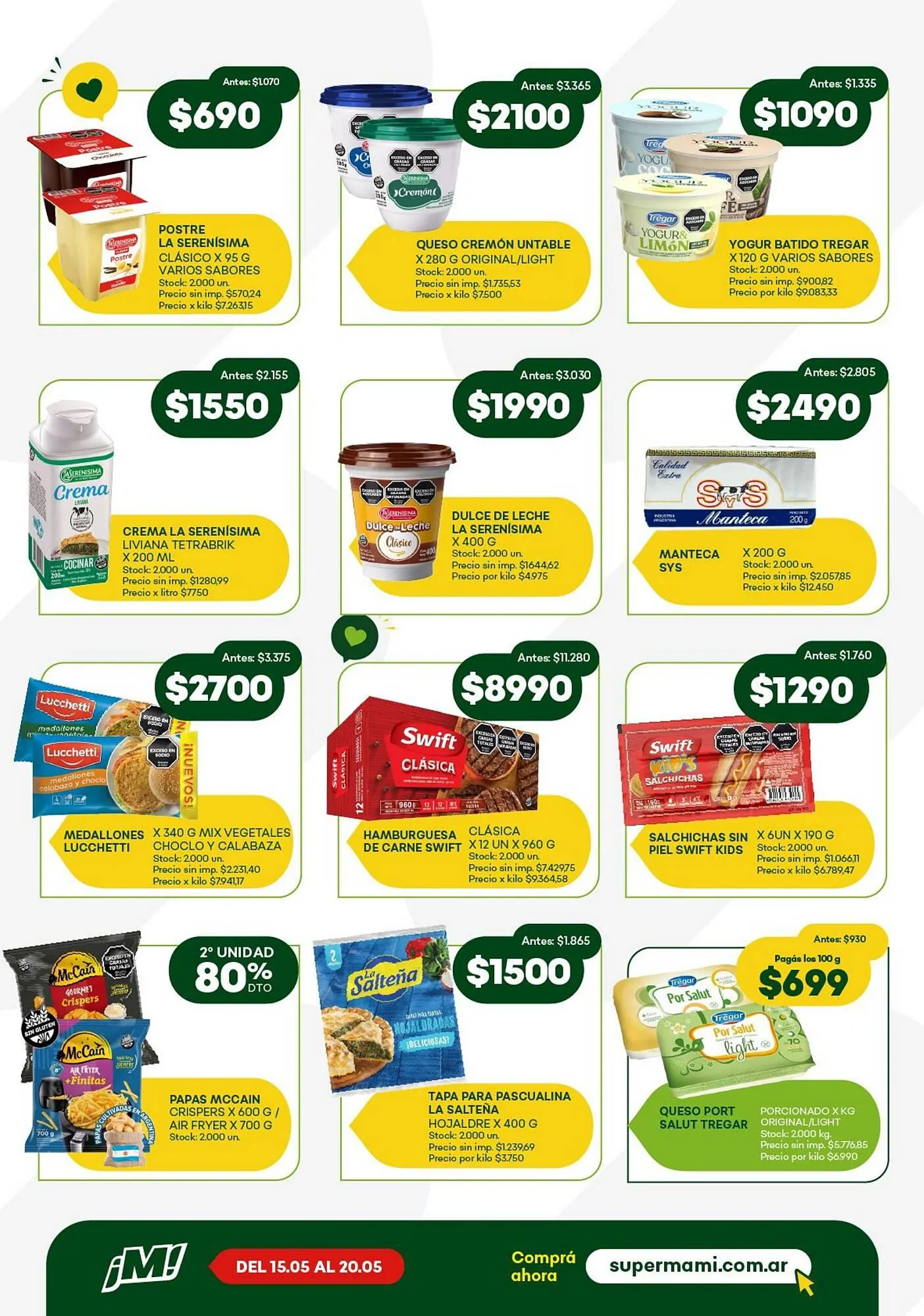 Ofertas de Catálogo Super MAMI 14 de mayo al 20 de mayo 2025 - Página 9 del catálogo