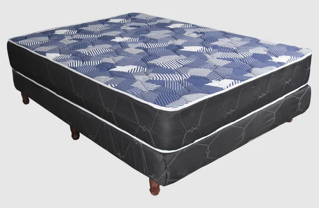 Conjunto Sommier Espuma Paris 80 x 190 x 18