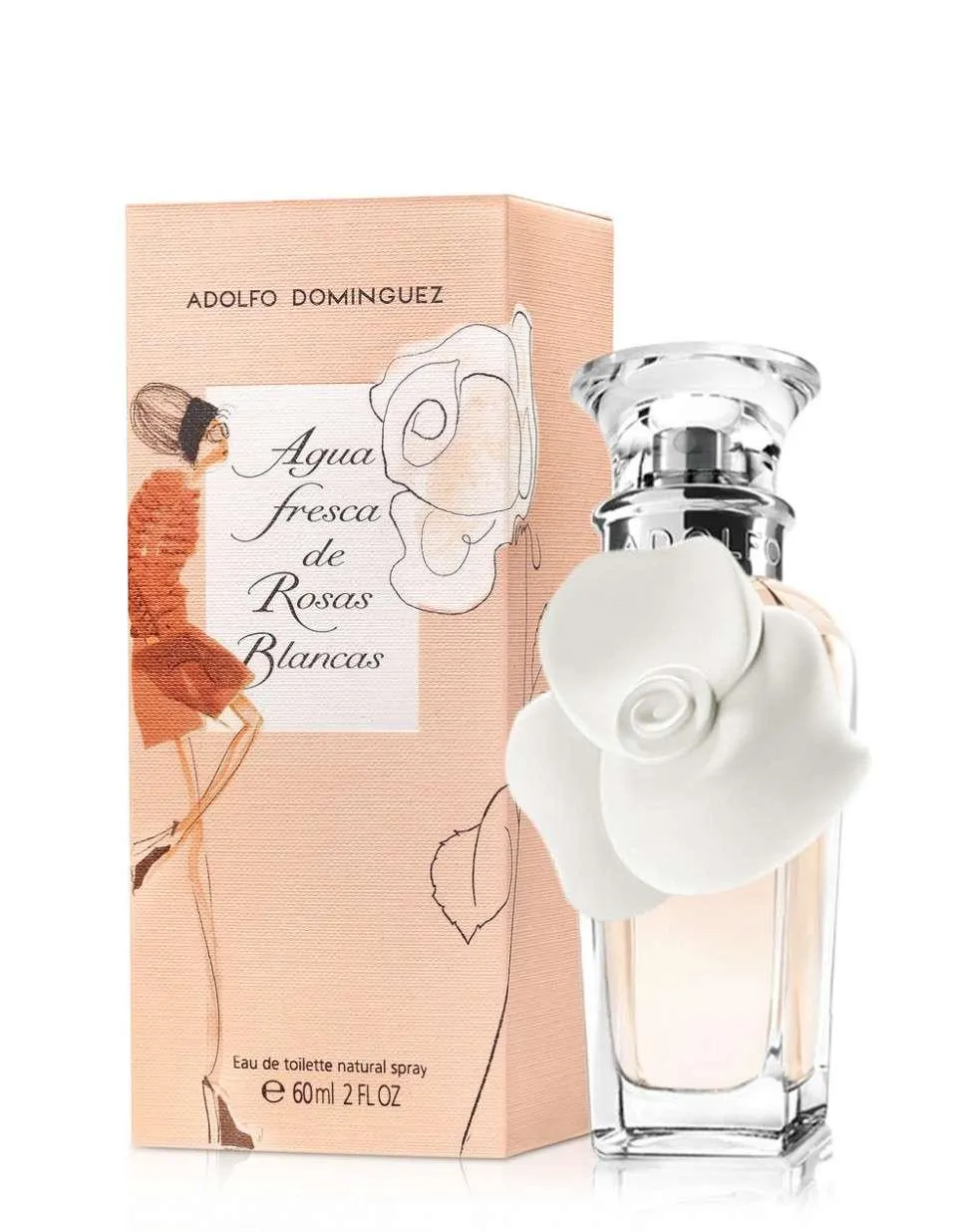 Agua Fresca De Rosas Blancas Adolfo Dominguez X 60ml