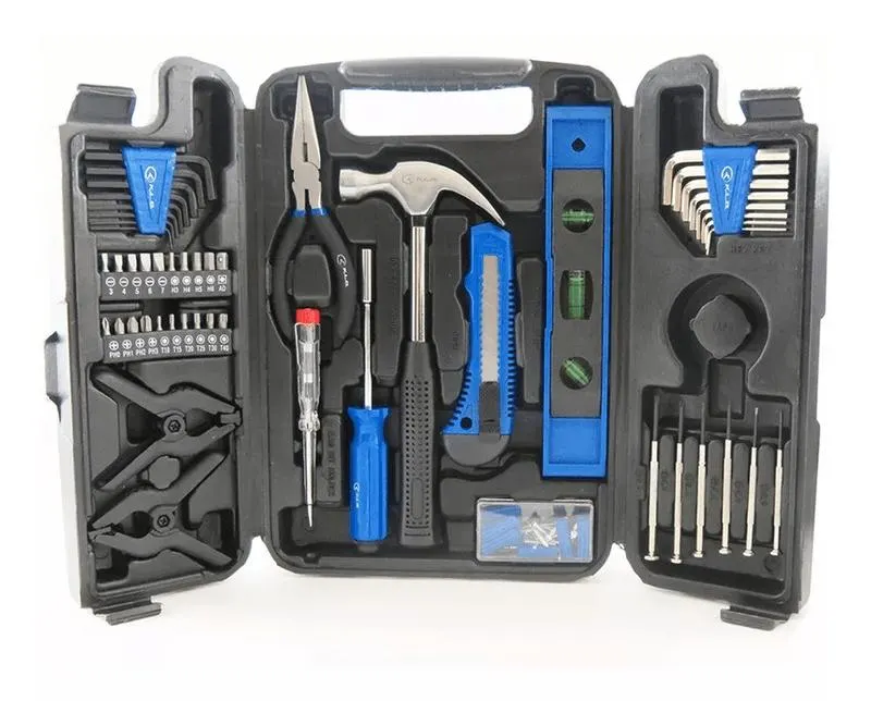 SET HERRAMIENTAS 130 PIEZAS CON CAJA PLEGABLE KLDT1840