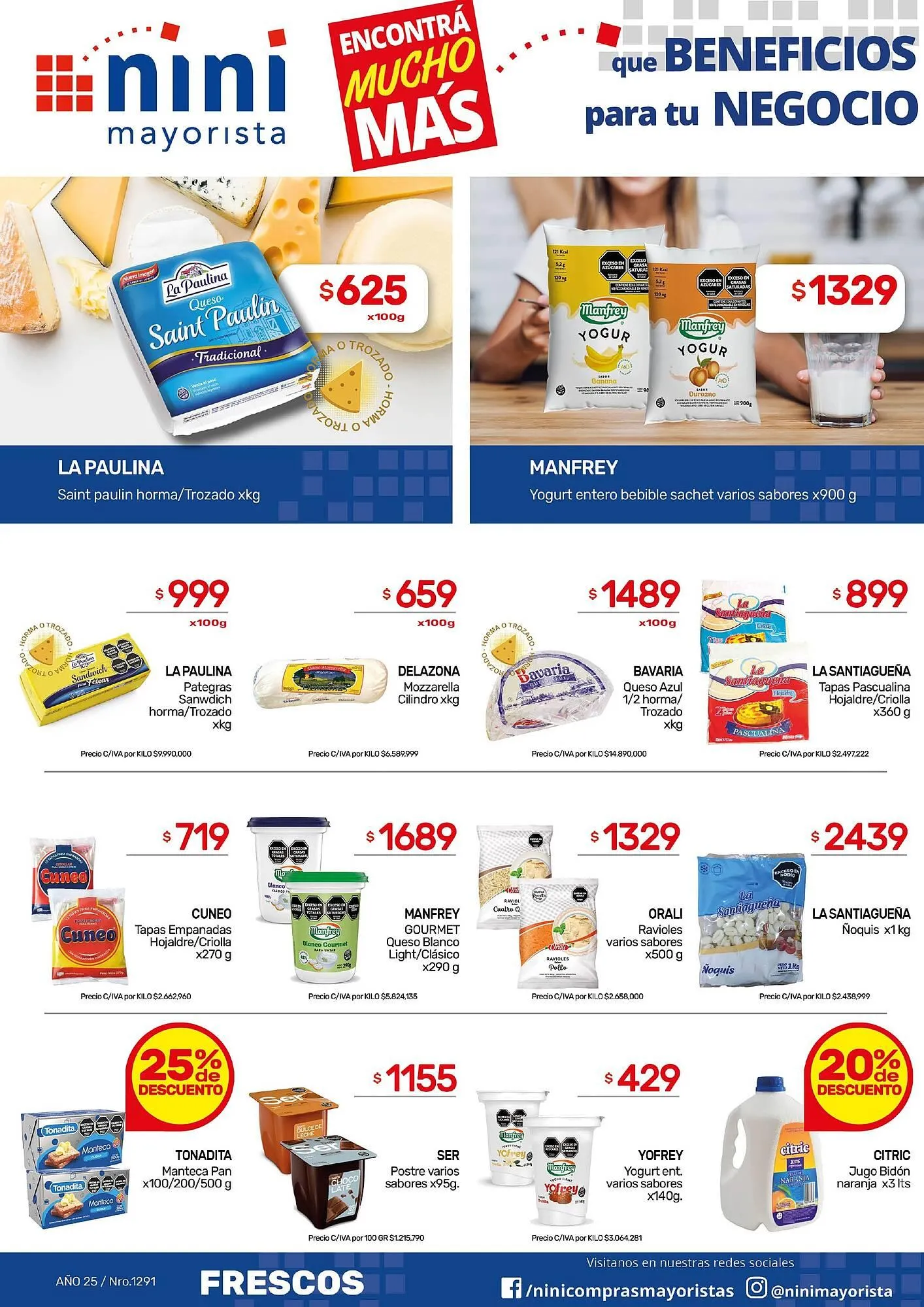 Ofertas de Catálogo Nini Mayorista 20 de enero al 26 de enero 2025 - Página 28 del catálogo