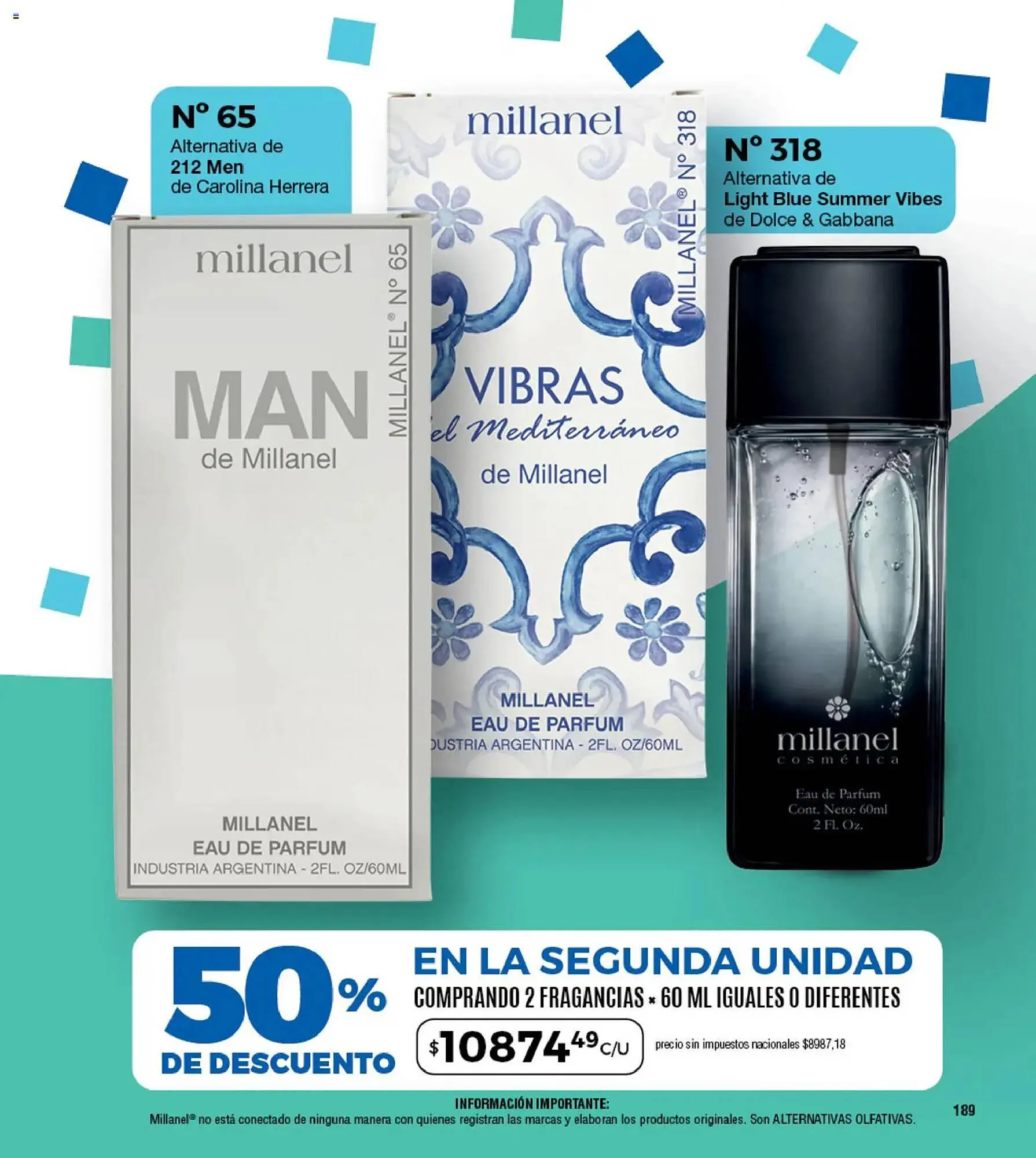 Ofertas de Catálogo Millanel Cosmética 27 de abril al 25 de mayo 2026 - Página 189 del catálogo