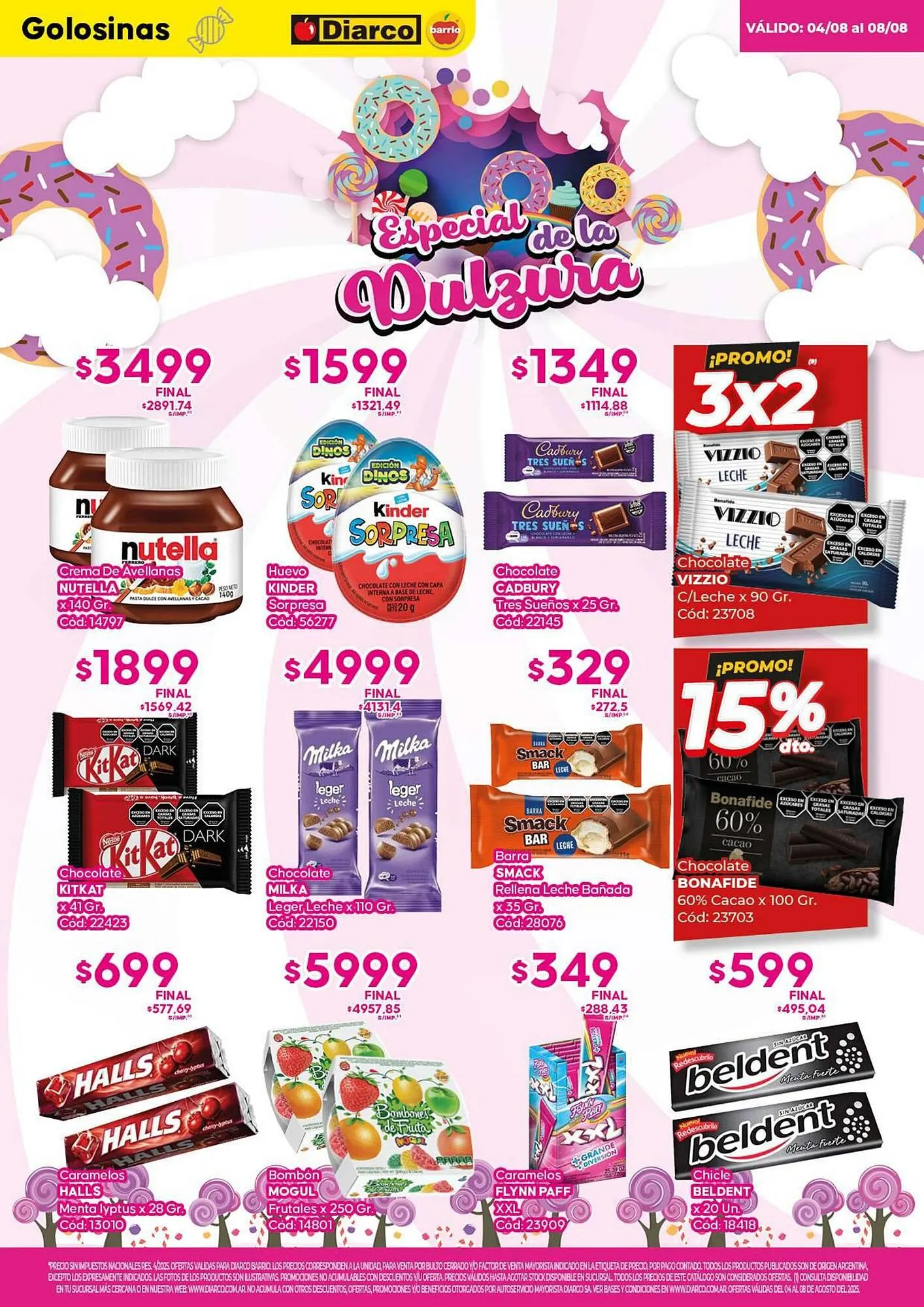 Ofertas de Catálogo Diarco 4 de agosto al 8 de agosto 2025 - Página 1 del catálogo