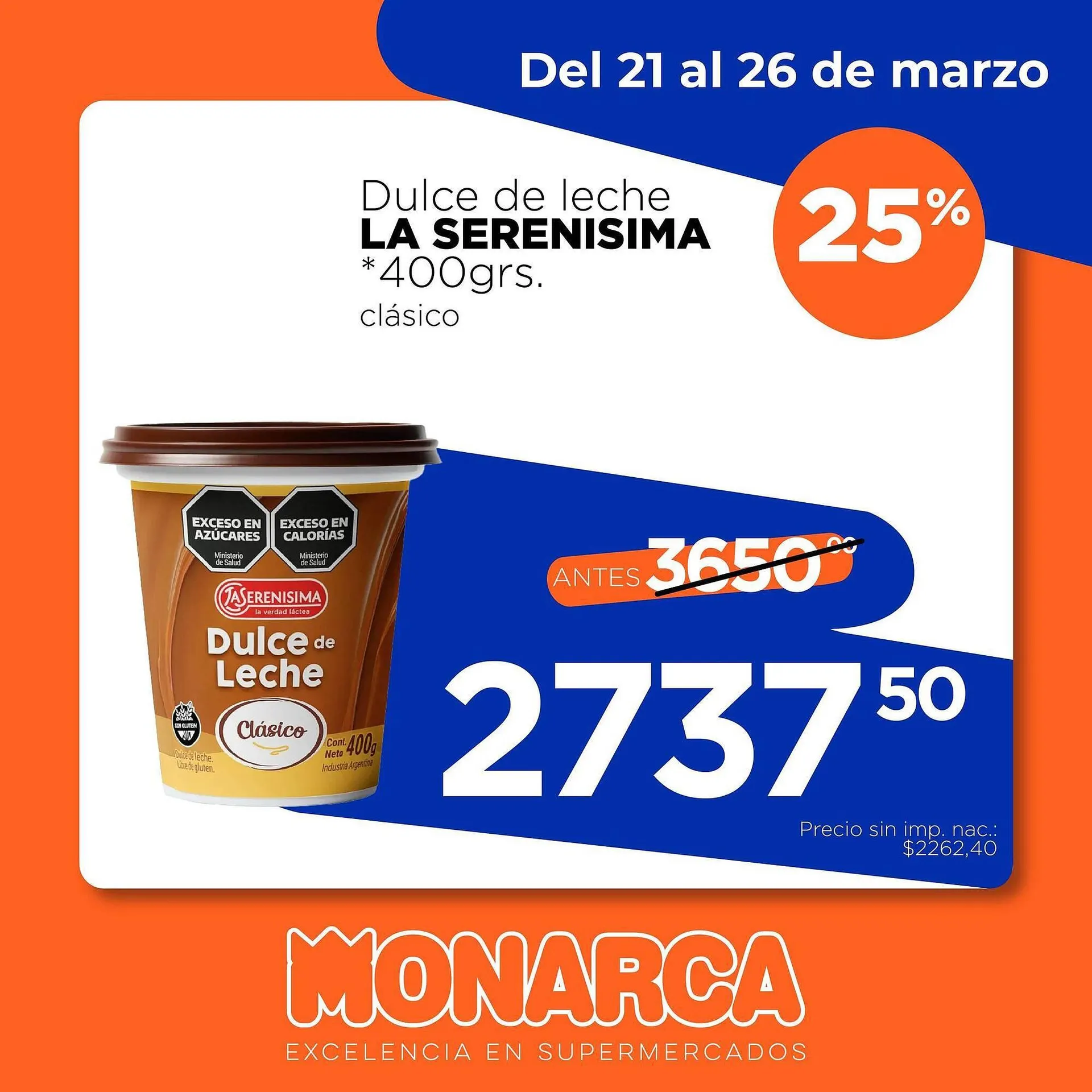 Ofertas de Catálogo Supermercados Monarca 21 de marzo al 26 de marzo 2026 - Página 3 del catálogo