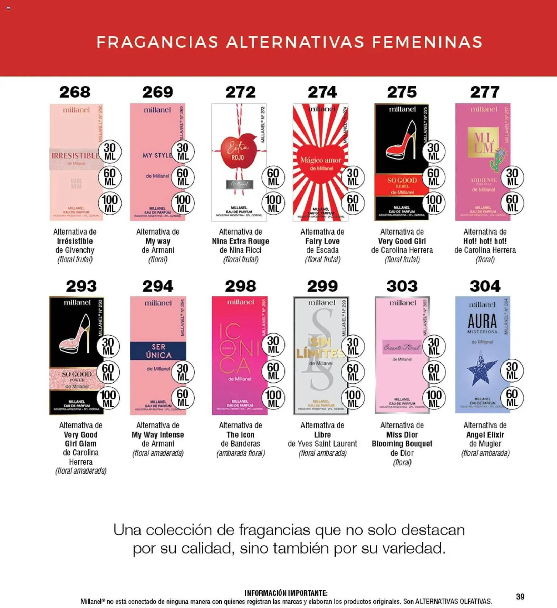Ofertas de Catálogo Millanel Cosmética 27 de abril al 25 de mayo 2026 - Página 39 del catálogo