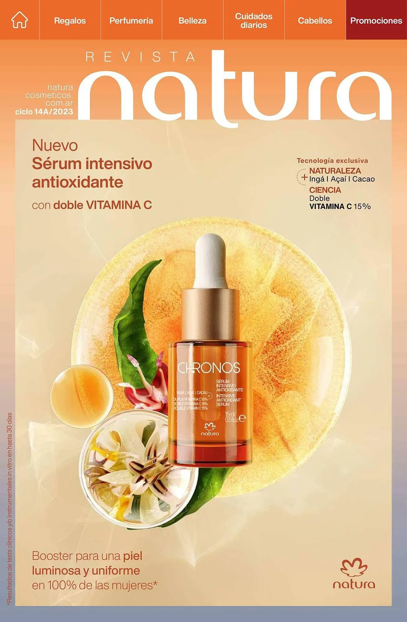 Ofertas de Catálogo Natura 27 de septiembre al 31 de octubre 2023 - Página 1 del catálogo