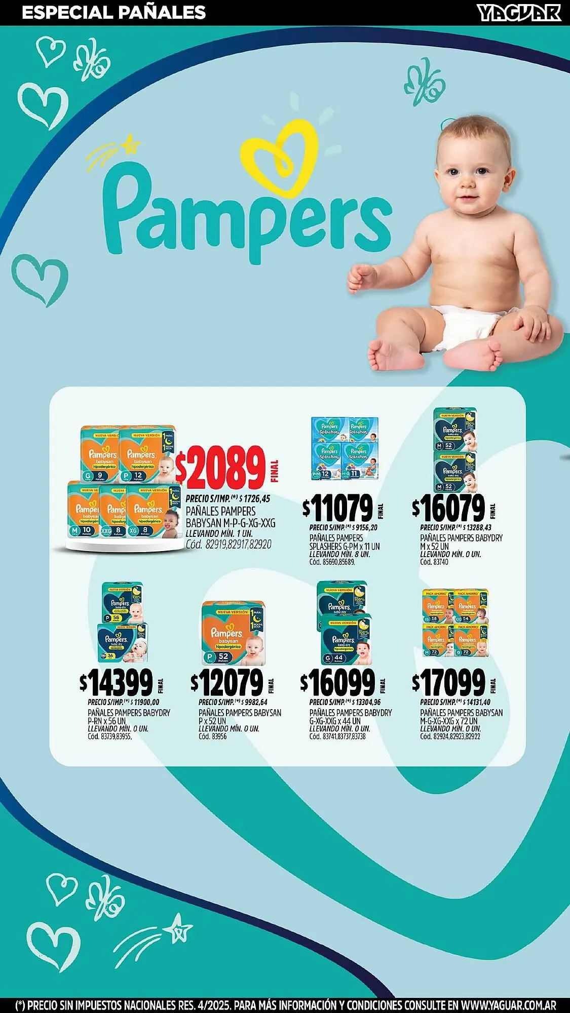 Ofertas de Catálogo Supermercados Yaguar 21 de julio al 28 de julio 2025 - Página 25 del catálogo