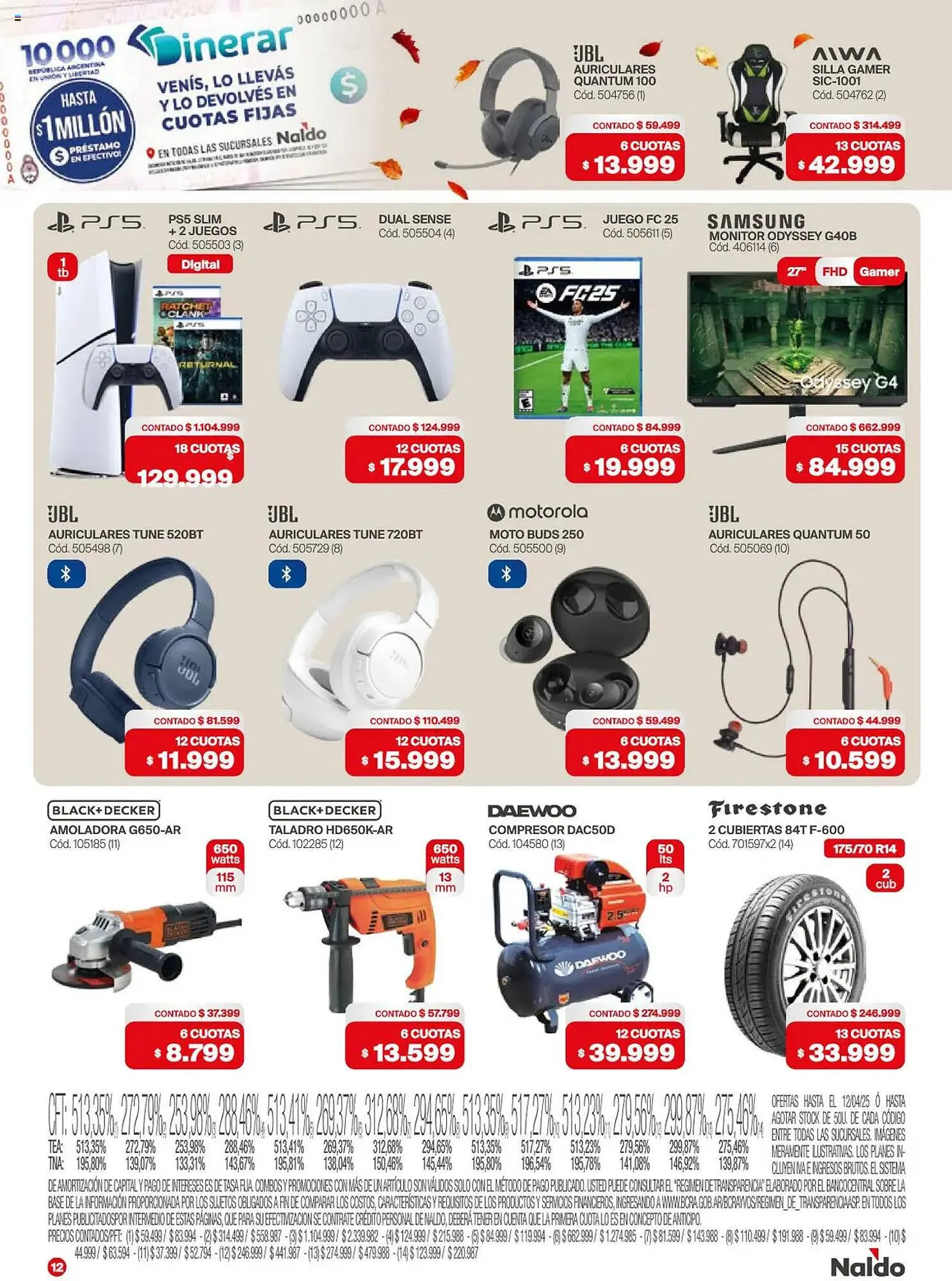 Ofertas de Catálogo Naldo Lombardi 1 de abril al 30 de abril 2025 - Página 12 del catálogo