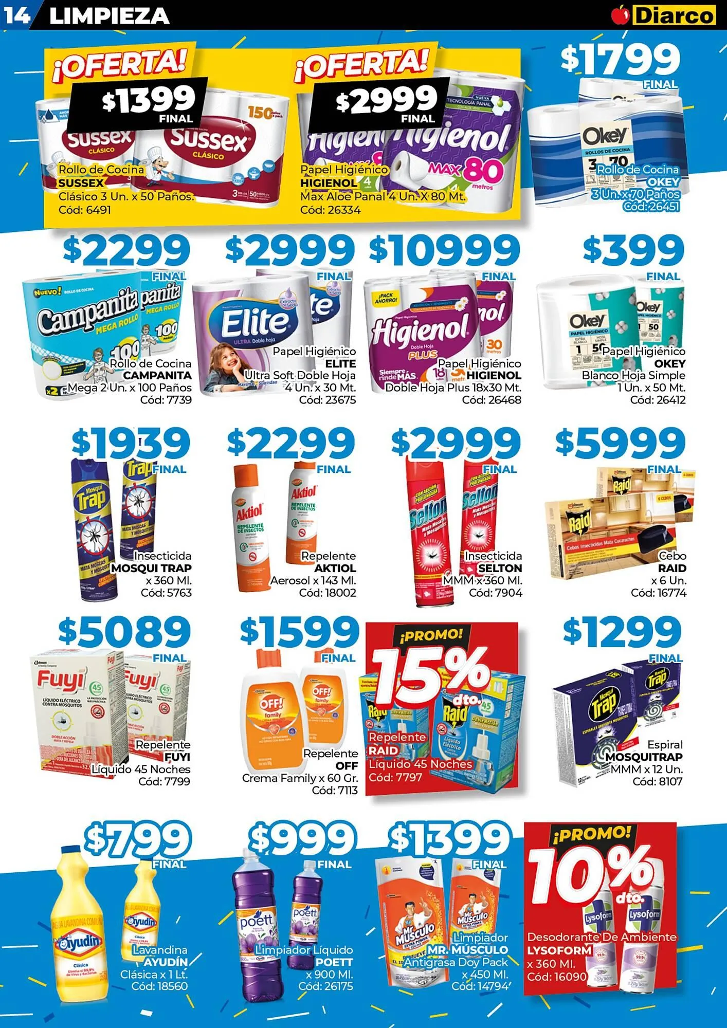Ofertas de Catálogo Diarco 17 de marzo al 23 de marzo 2025 - Página 14 del catálogo