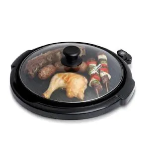 Parrilla El Liliana Ak300 1350W Diam 33.5 Cm