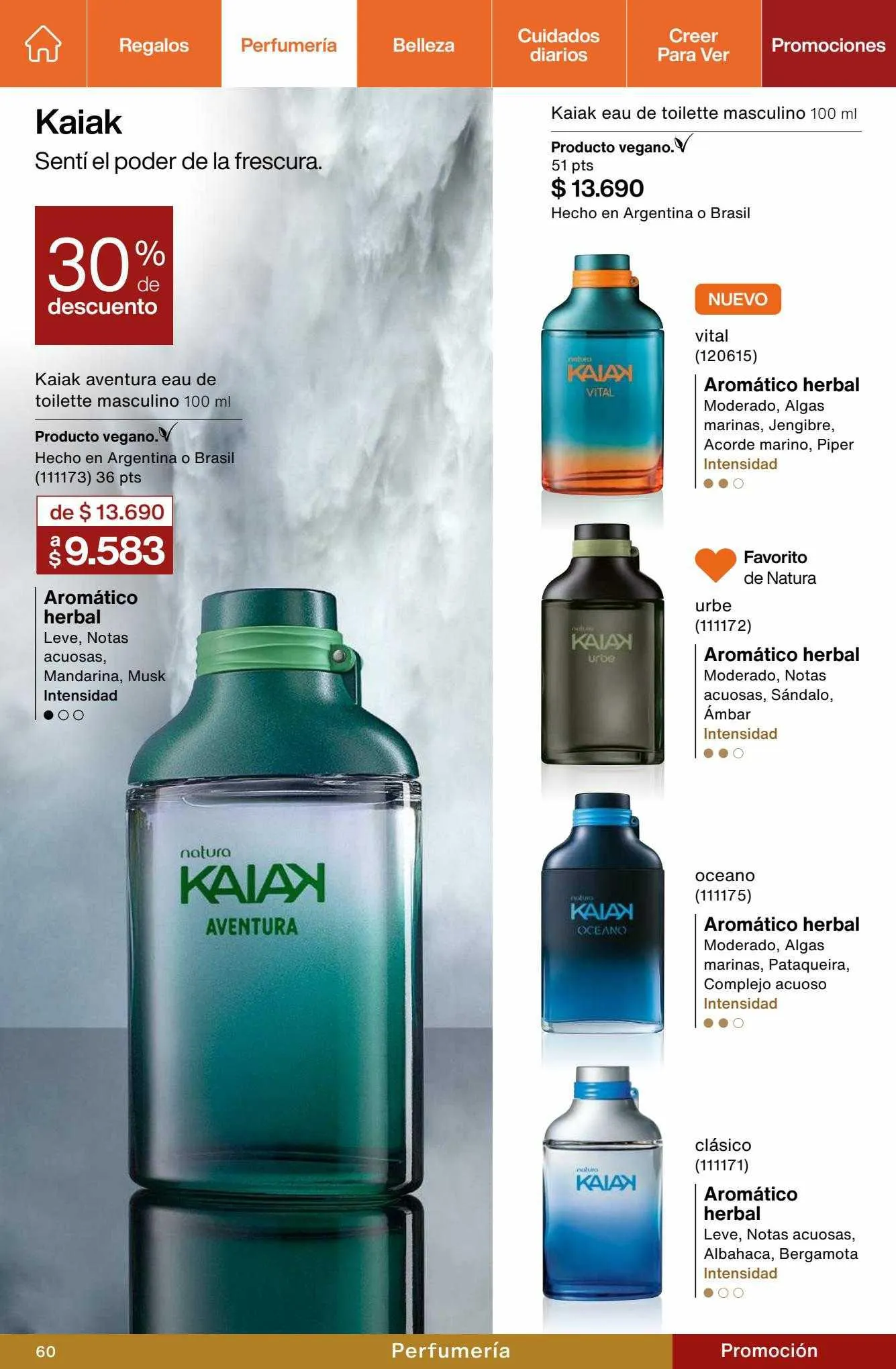 Ofertas de Catálogo Natura 7 de julio al 30 de septiembre 2023 - Página 60 del catálogo