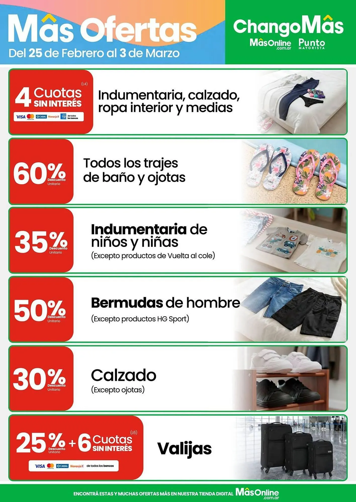 Ofertas de Catálogo Changomas 25 de febrero al 3 de marzo 2026 - Página 12 del catálogo