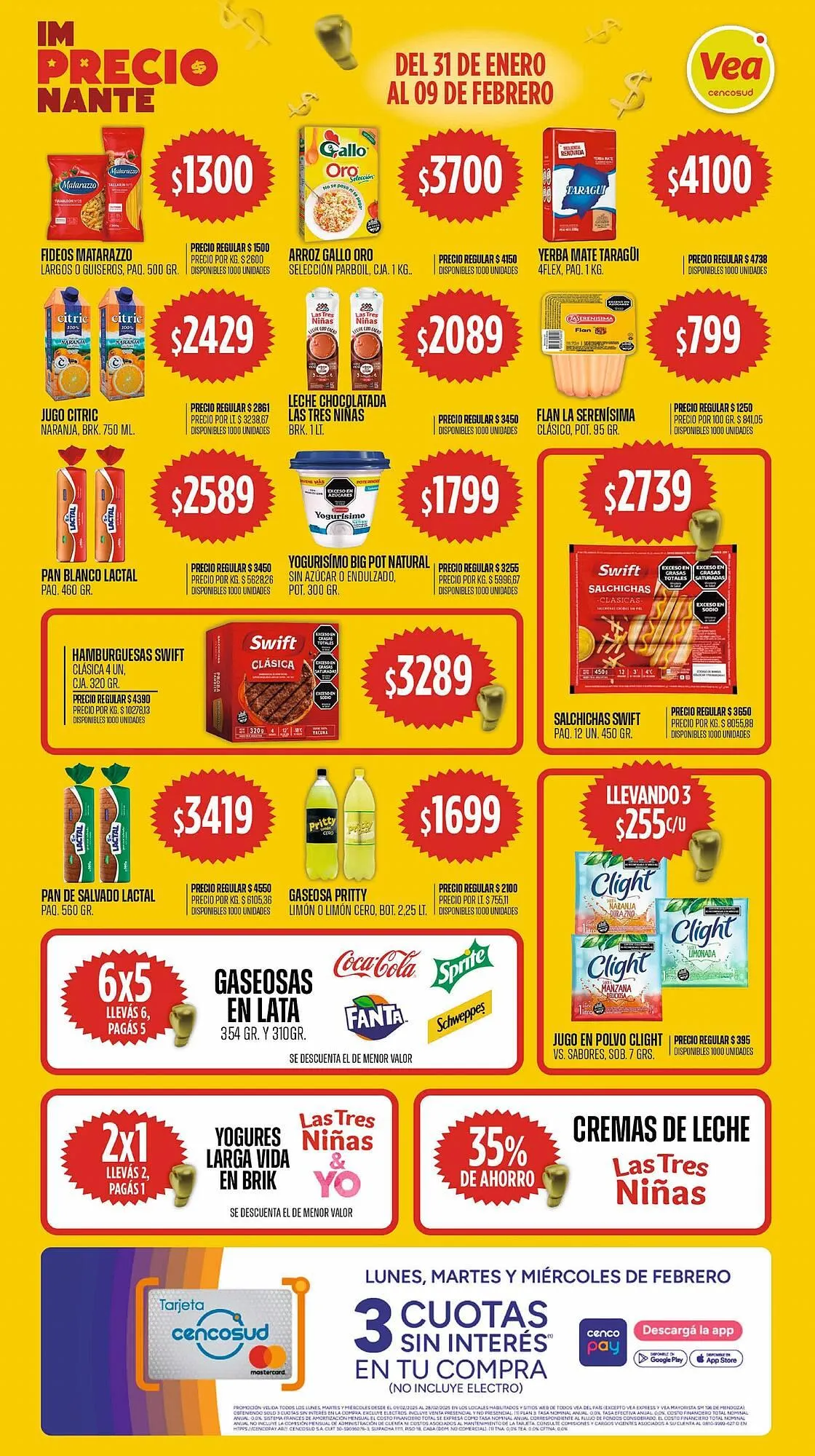 Ofertas de Catálogo Supermercados Vea 31 de enero al 8 de febrero 2025 - Página 3 del catálogo