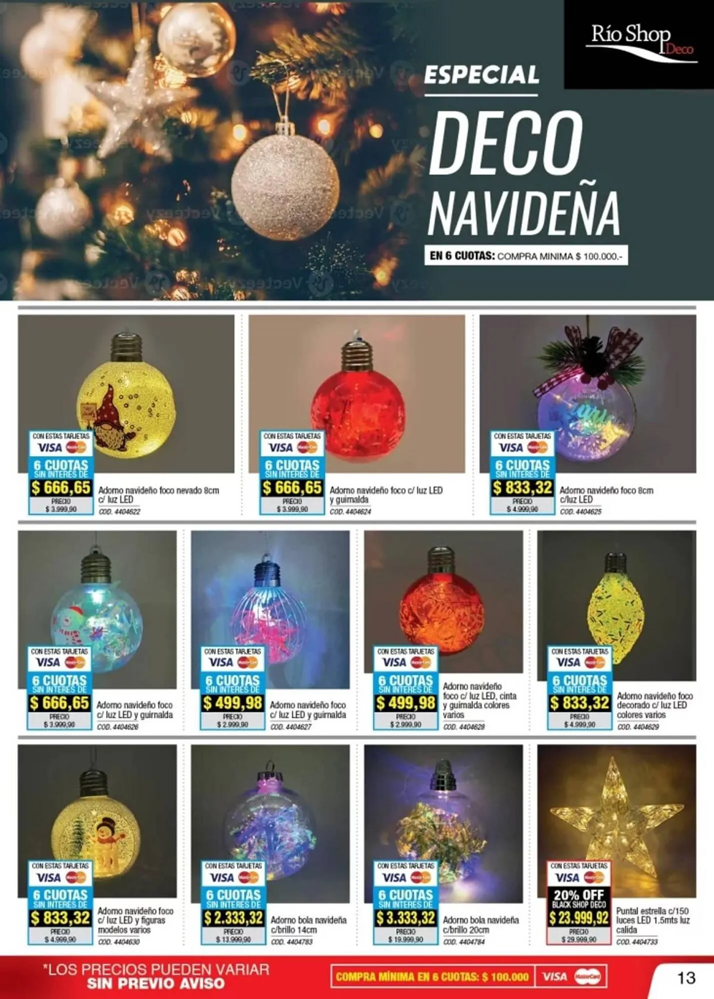 Ofertas de Catálogo Rio Shop Deco 1 de diciembre al 31 de diciembre 2025 - Página 13 del catálogo