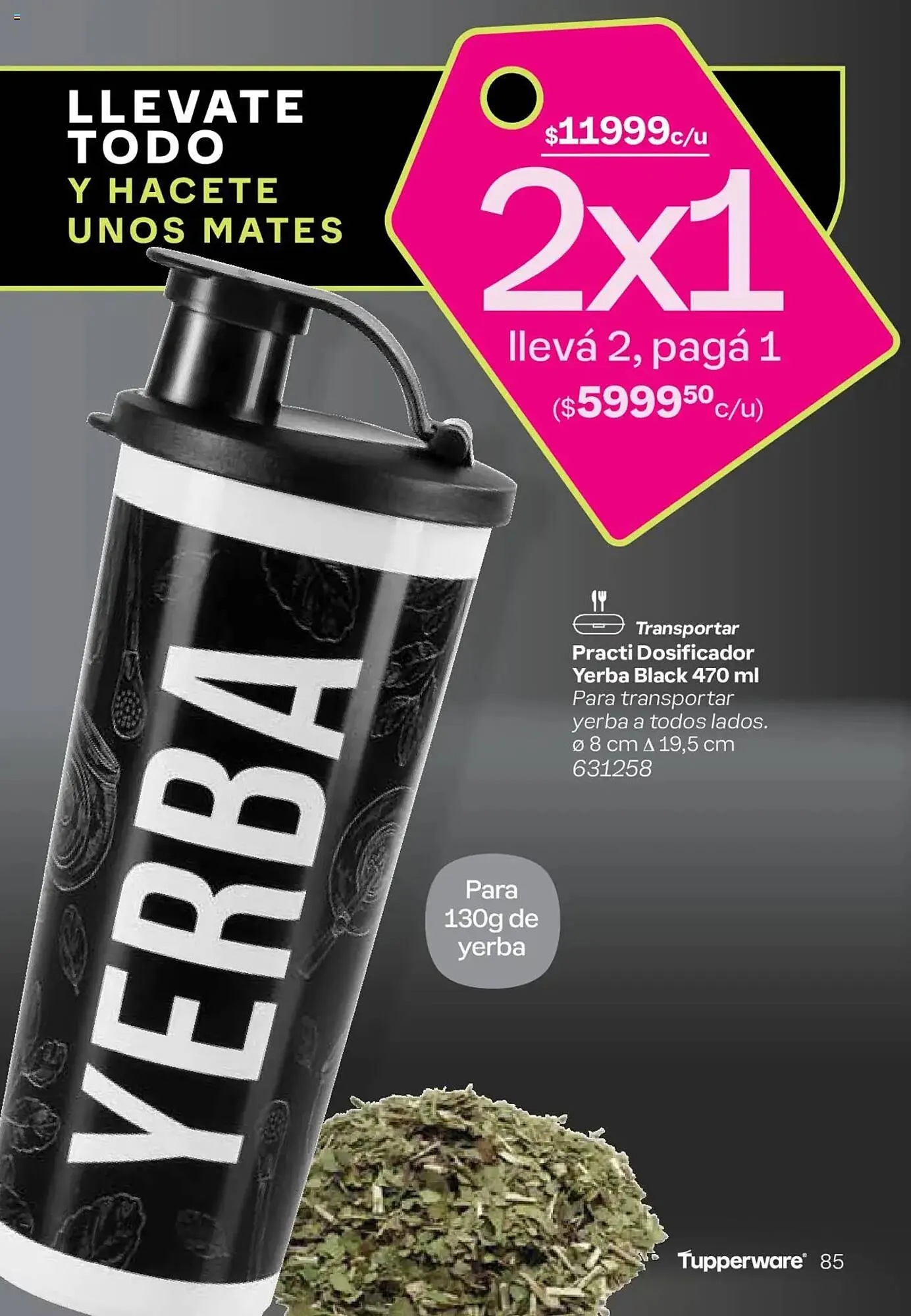 Ofertas de Catálogo Tupperware 29 de noviembre al 2 de diciembre 2024 - Página 85 del catálogo