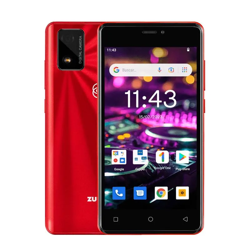 Celular Zuum Magno C2 2GB 16GB Rojo