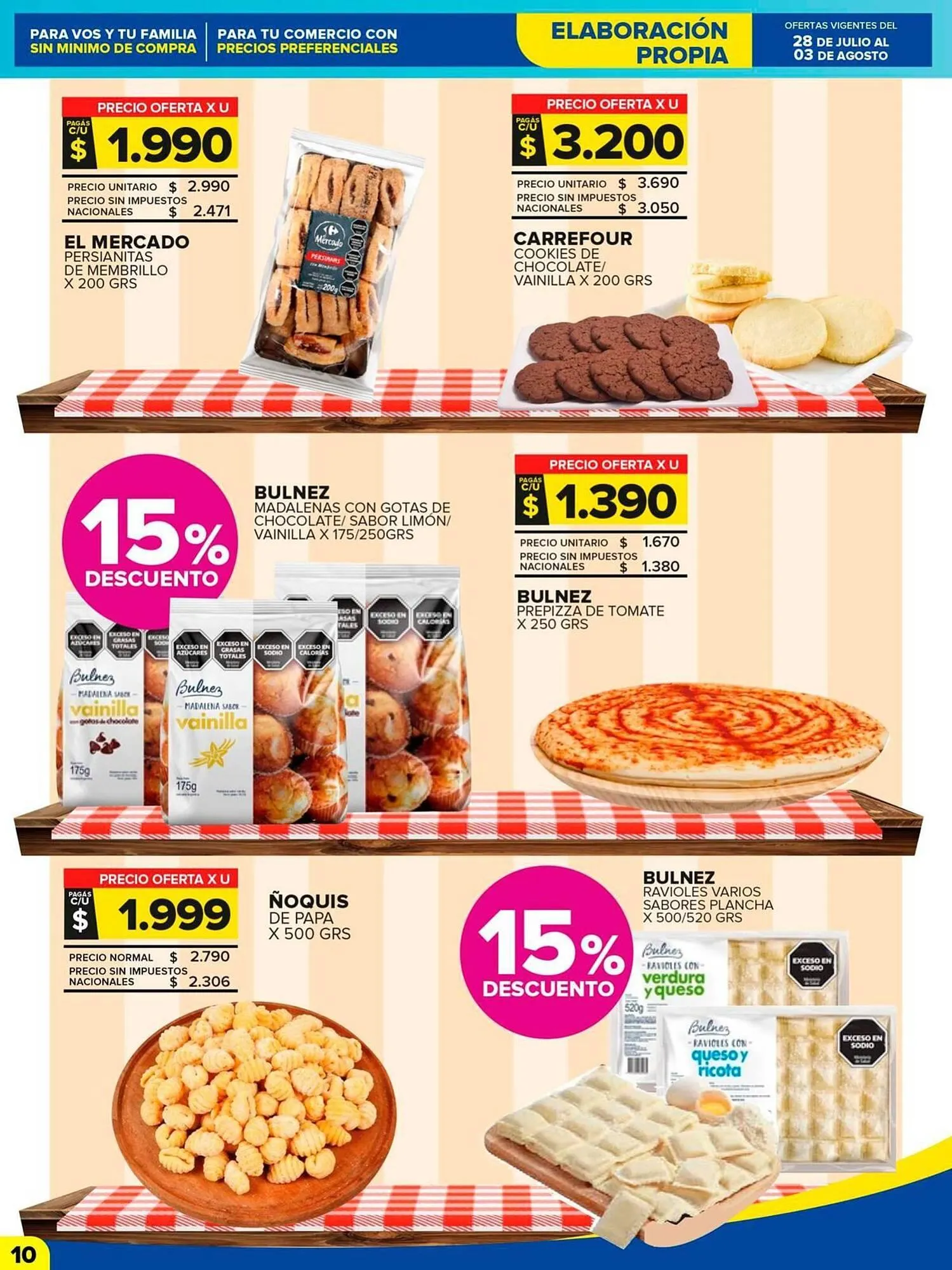 Ofertas de Catálogo Carrefour Maxi 28 de julio al 3 de agosto 2025 - Página 10 del catálogo