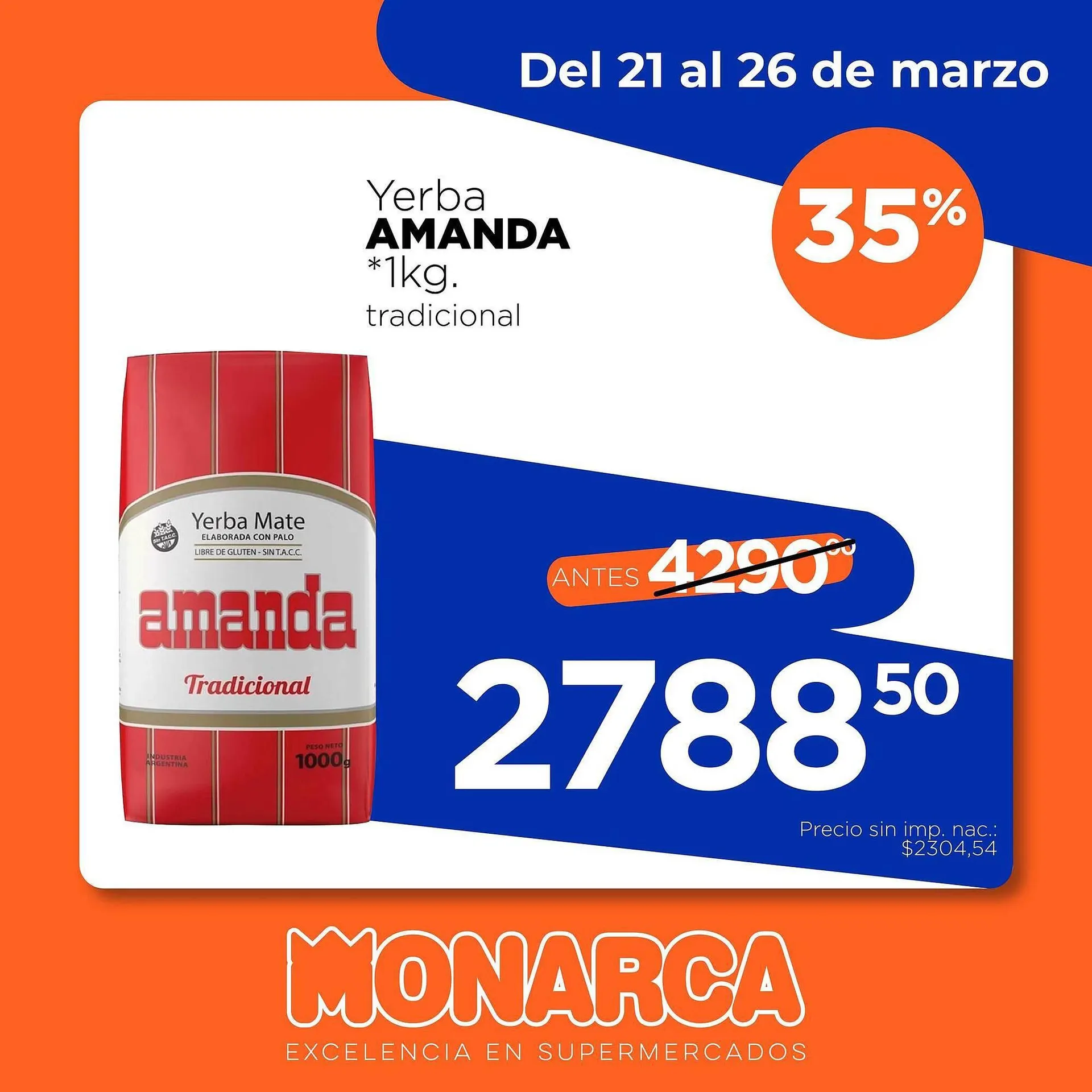 Ofertas de Catálogo Supermercados Monarca 21 de marzo al 26 de marzo 2026 - Página 2 del catálogo