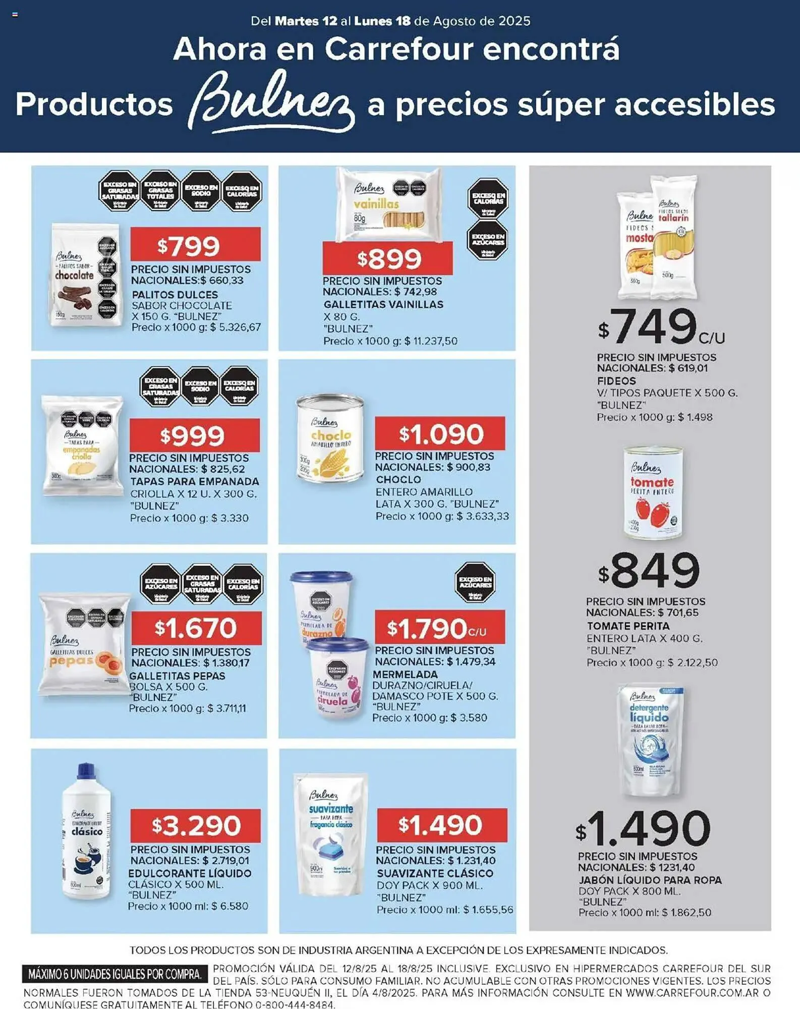 Ofertas de Catálogo Carrefour 12 de agosto al 19 de agosto 2025 - Página 15 del catálogo
